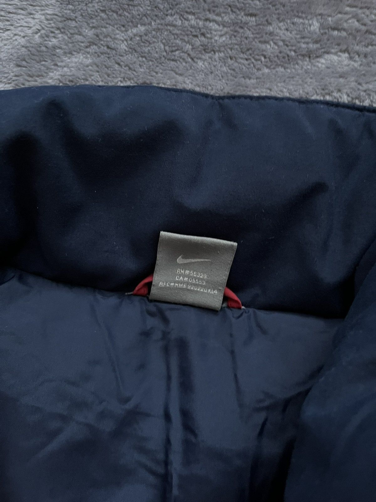 Nike 00s Nike Athletic Department Down Puffer Jacket Swoosh Y2k Size US L / EU 52-54 / 3 - 6 Thumbnail
