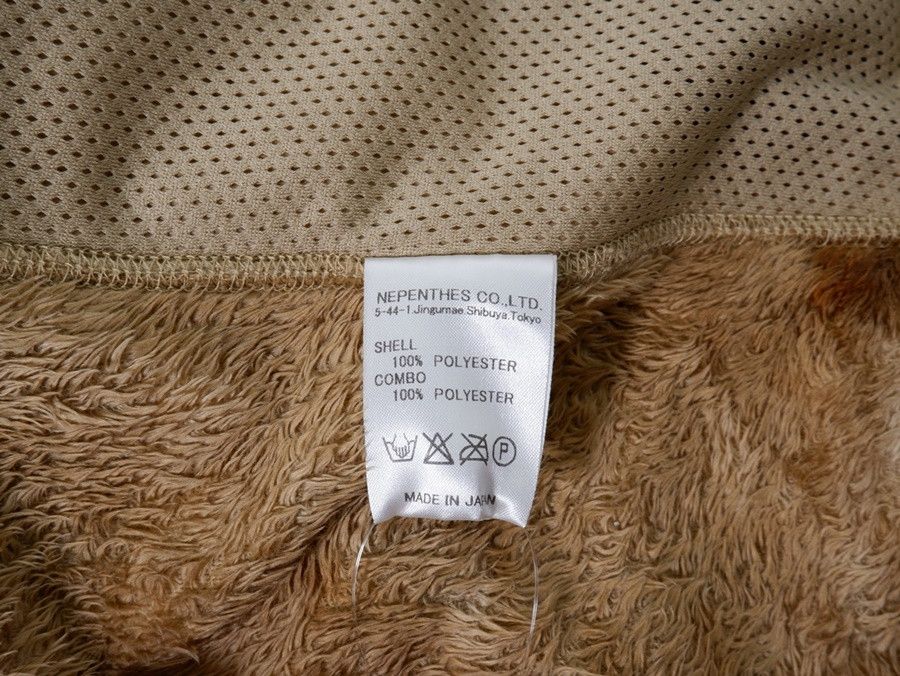 Needles Jacket Fur Fleece Piping Polyester Beige Size US S / EU 44-46 / 1 - 5 Thumbnail