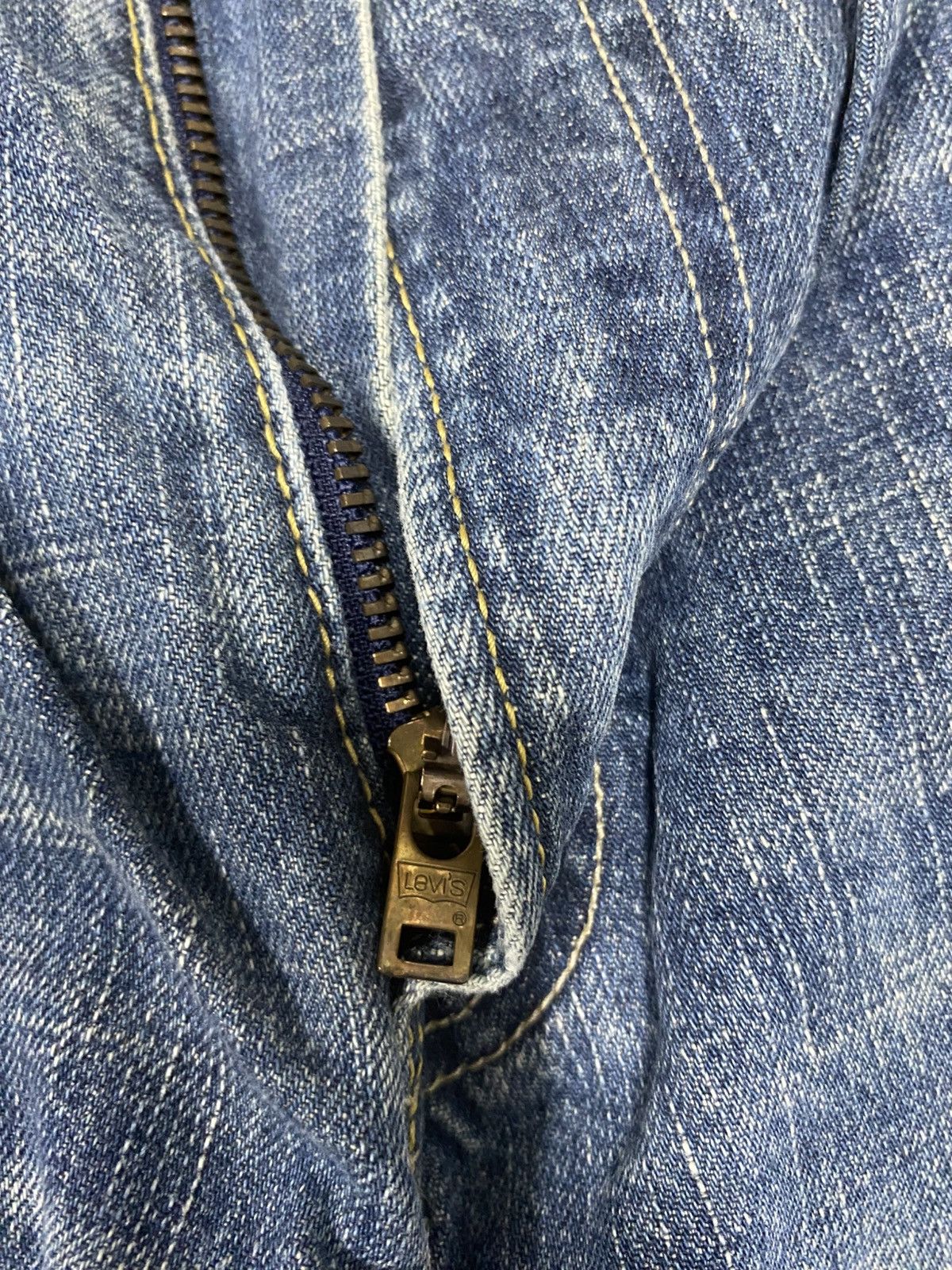 Levi's Size 31x32.5 Vintage Levis 502 Distressed Jeans Faded Pants Size US 31 - 6 Thumbnail