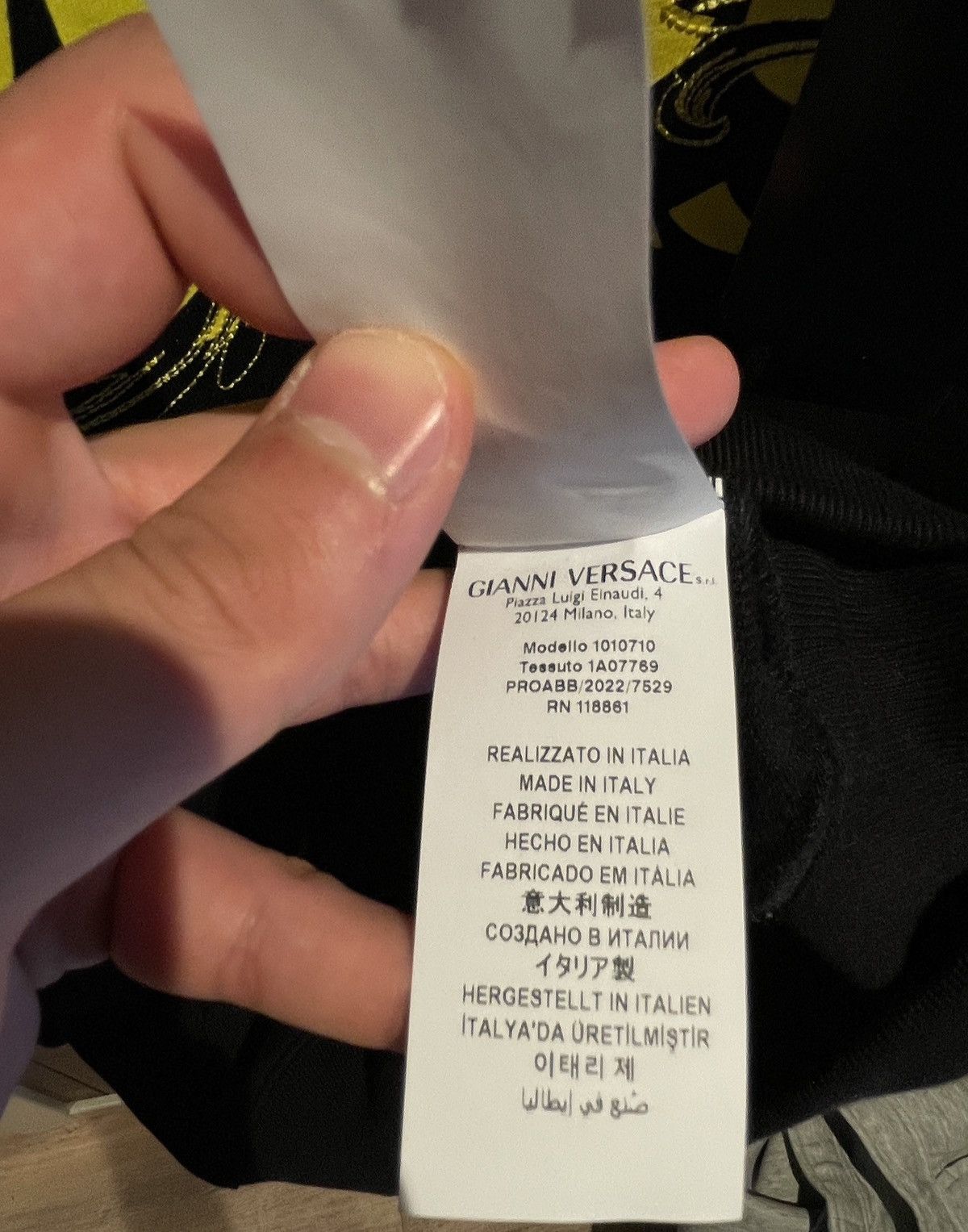 Versace Versace Embroided Logo-print hoodie Size US M / EU 48-50 / 2 - 5 Thumbnail