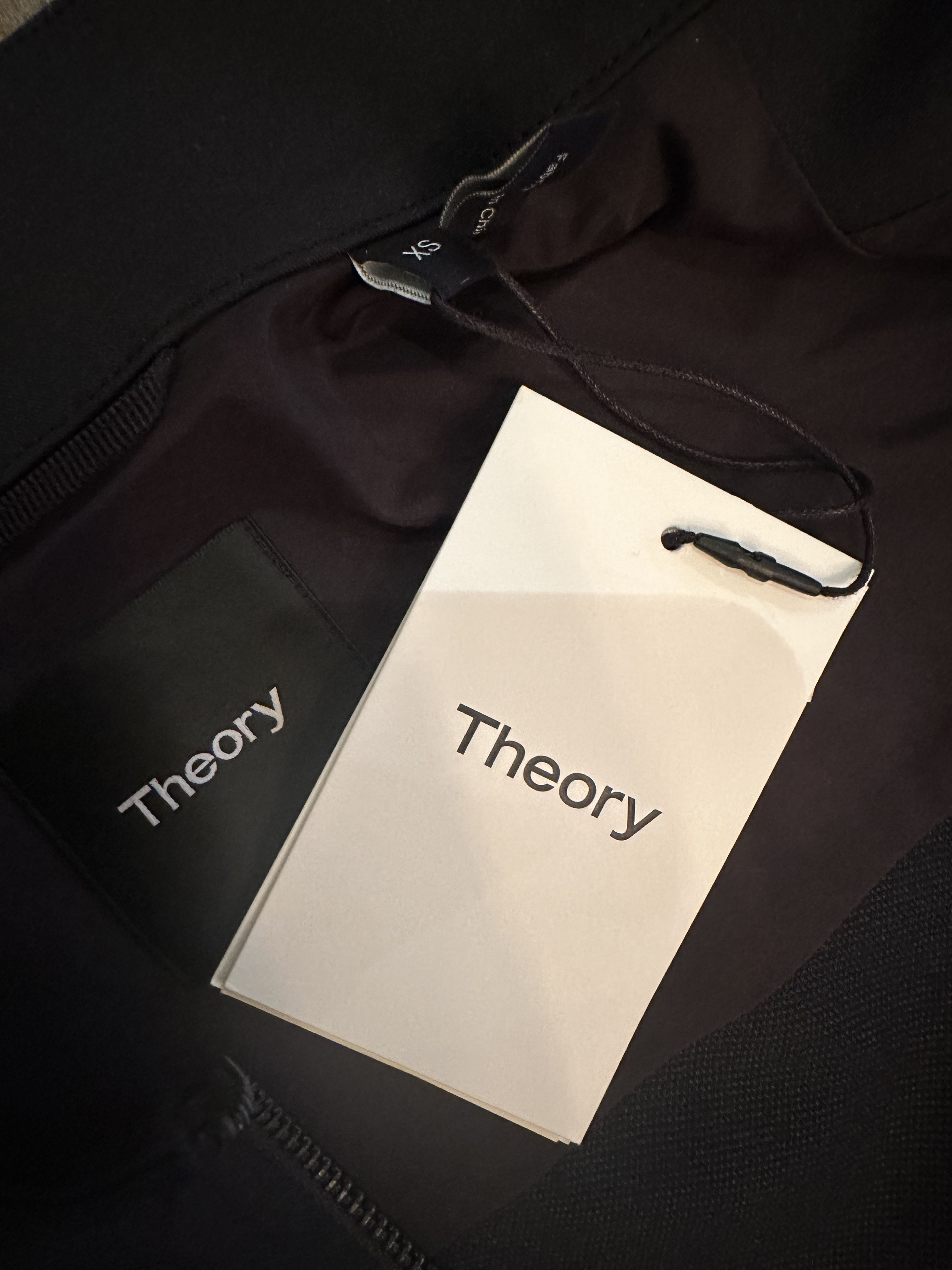 Theory Theory Bomber (Black) NWT Size US XS / EU 42 / 0 - 4 Thumbnail