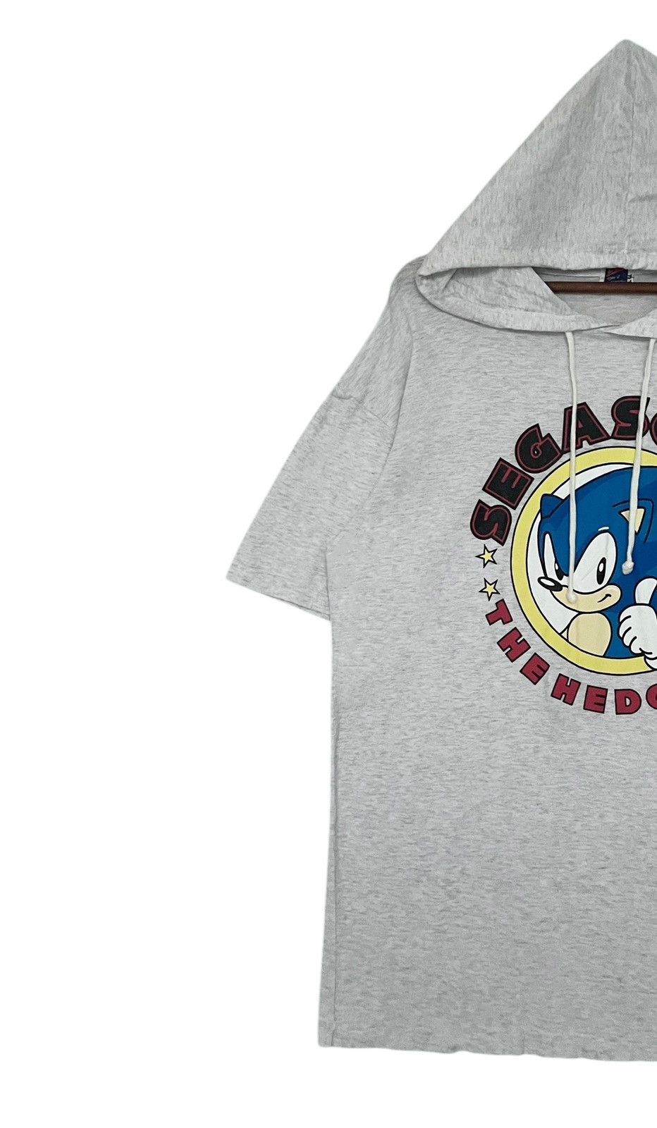 Vintage Vintage Cartoon Sega Sonic Hoodie T-shirt 1990s Size US L / EU 52-54 / 3 - 3 Thumbnail