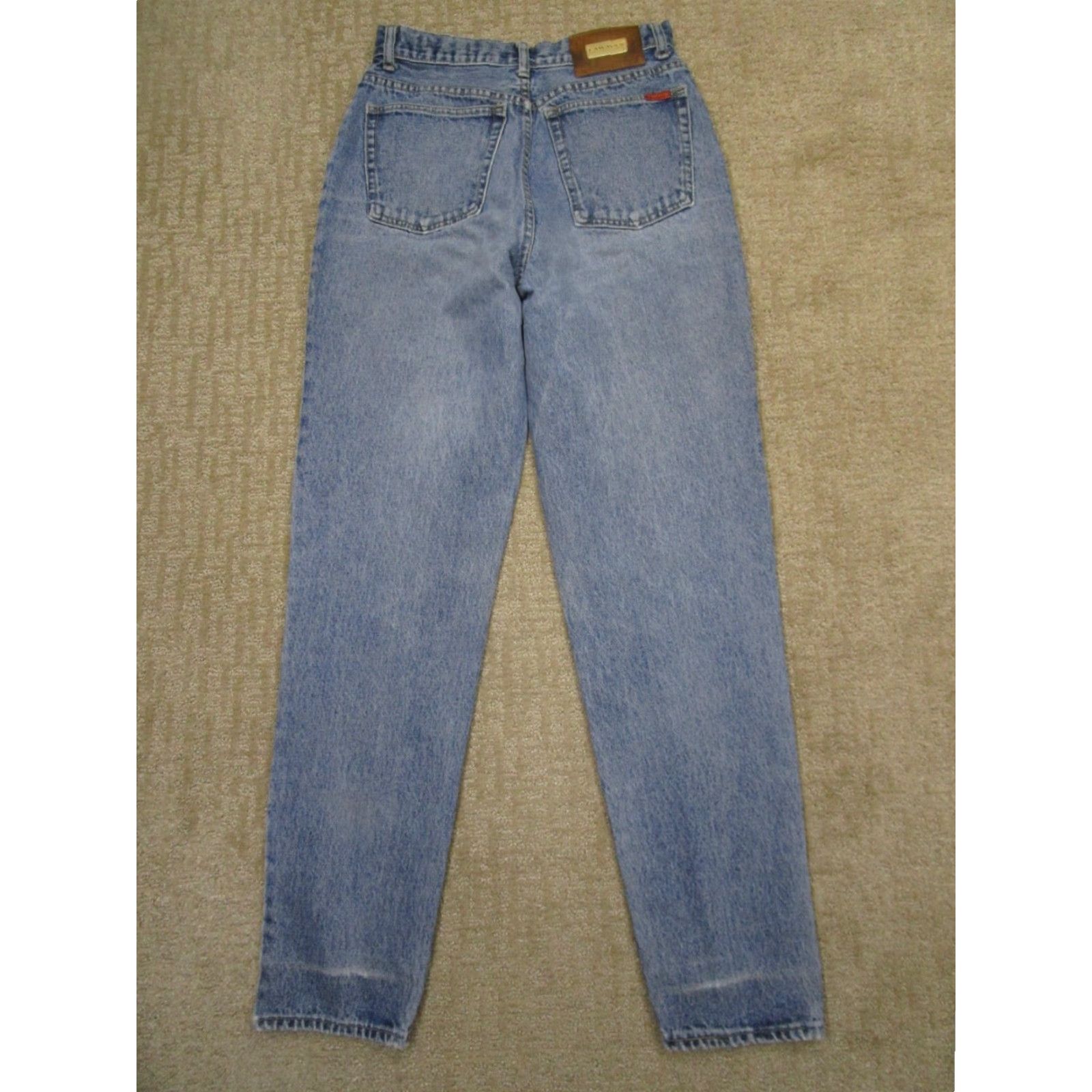 Vintage VINTAGE Lawman Jeans Women 27x30 Blue High Rise Western Mom Jeans Light Wash 90s Cowboys Womens Size 27" / US 4 / IT 40 - 4 Thumbnail