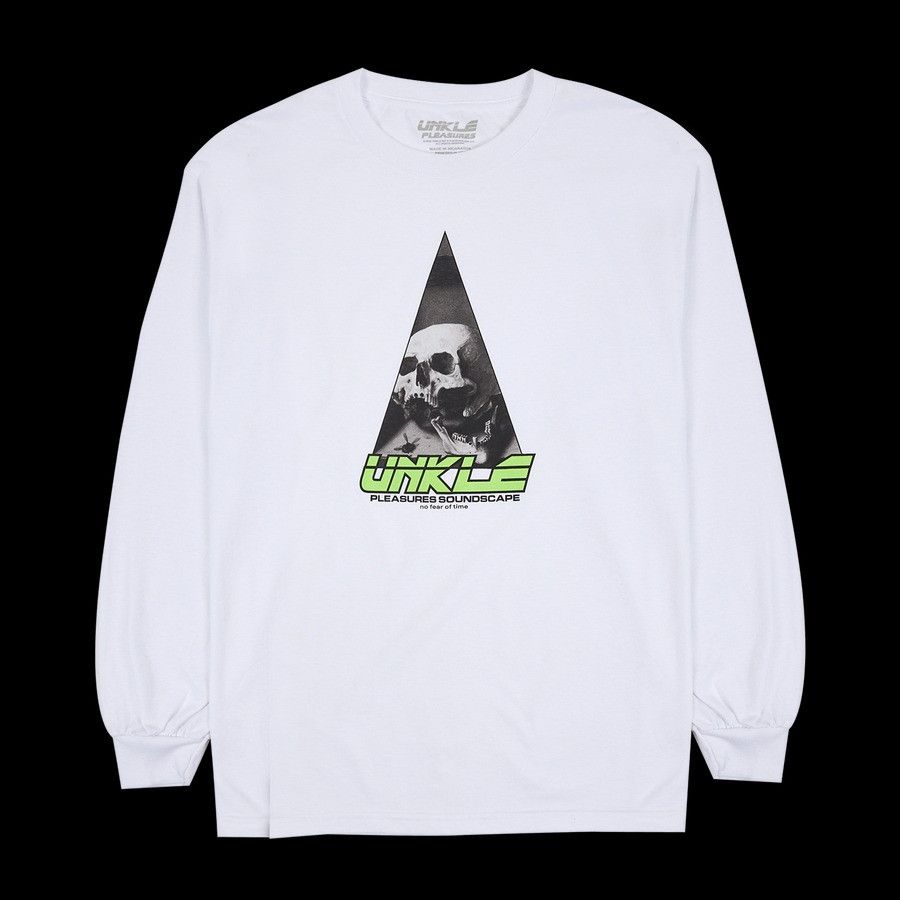 Pleasures Pleasures White Soundscape Long Sleeve Size L Size US L / EU 52-54 / 3 - 1 Thumbnail