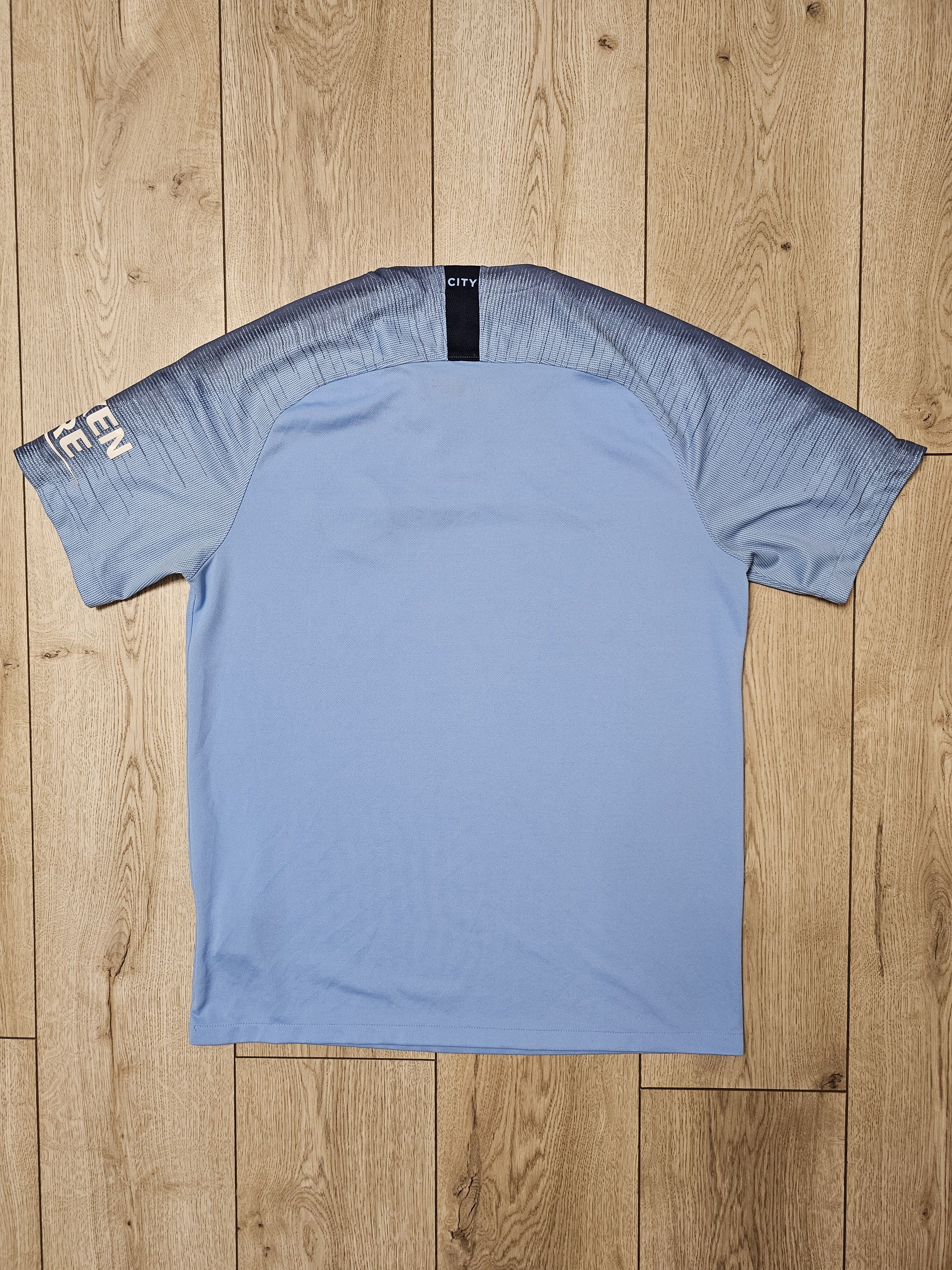 Nike MANCHESTER CITY 2018 2019 HOME FOOTBALL SHIRT SOCCER JERSEY Size US L / EU 52-54 / 3 - 2 Thumbnail