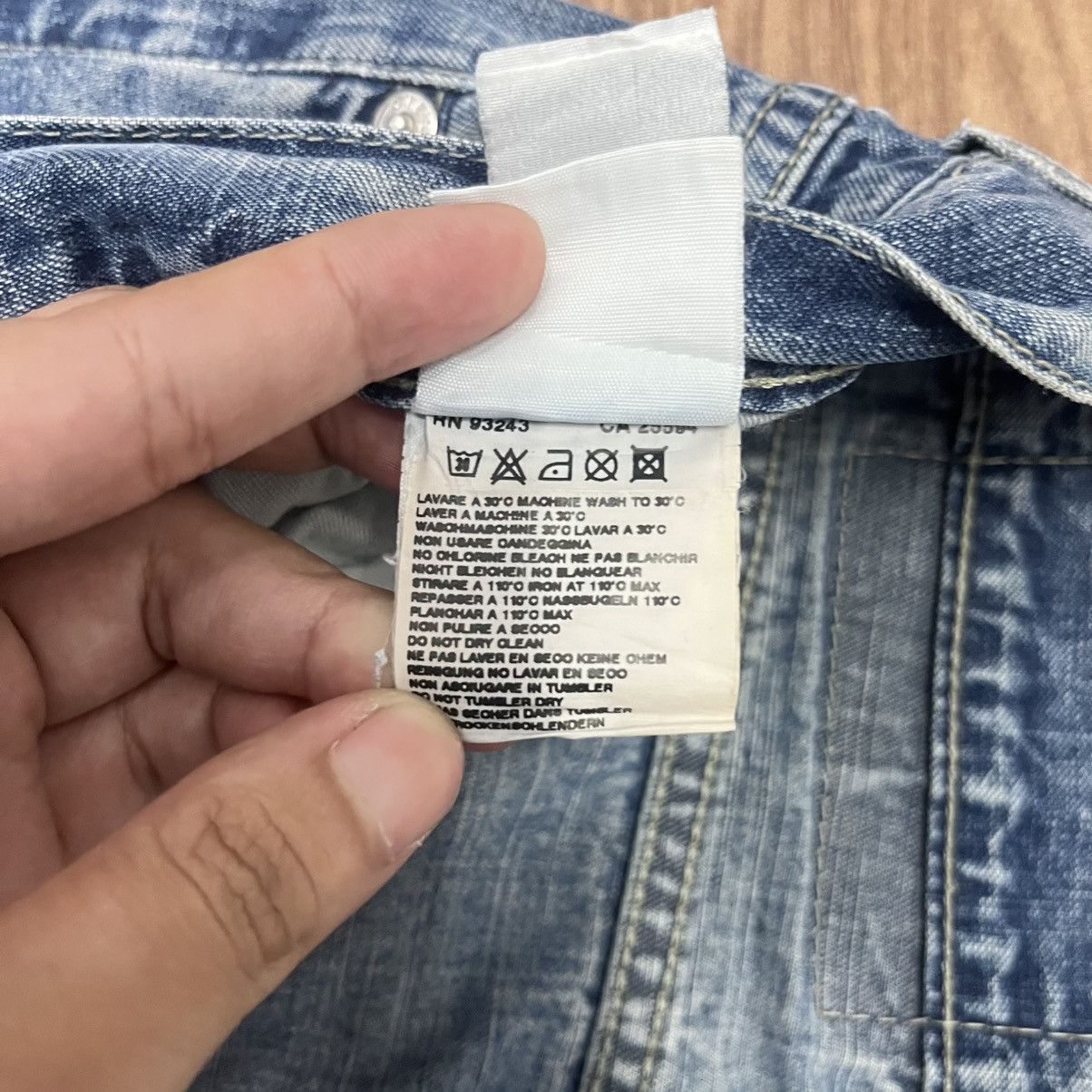 Diesel Vintage Diesel Button Fly Denim Pants Size US 34 / EU 50 - 9 Thumbnail