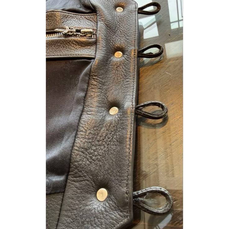 Chrome Hearts CH 8B Leather Vest Size US S / EU 44-46 / 1 - 9 Thumbnail