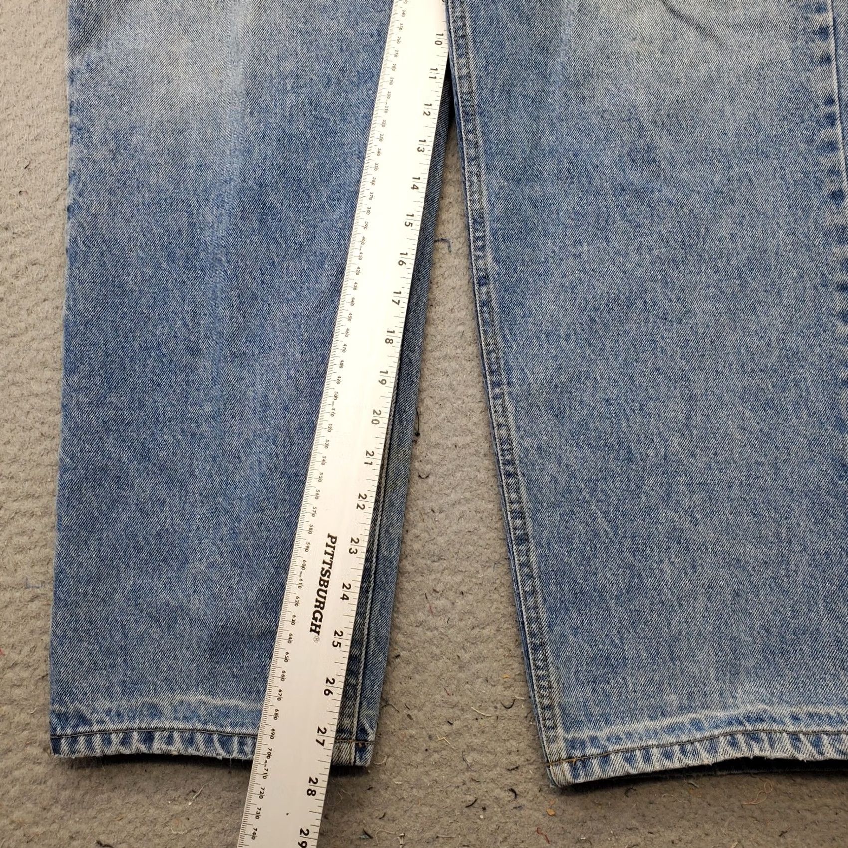 Bugle Boy Bugle Boy Mens Jeans 42x30 Blue Denim 740 Relaxed Fit Straight Leg Vintage Style Shirt Size US 42 / EU 58 - 4 Thumbnail