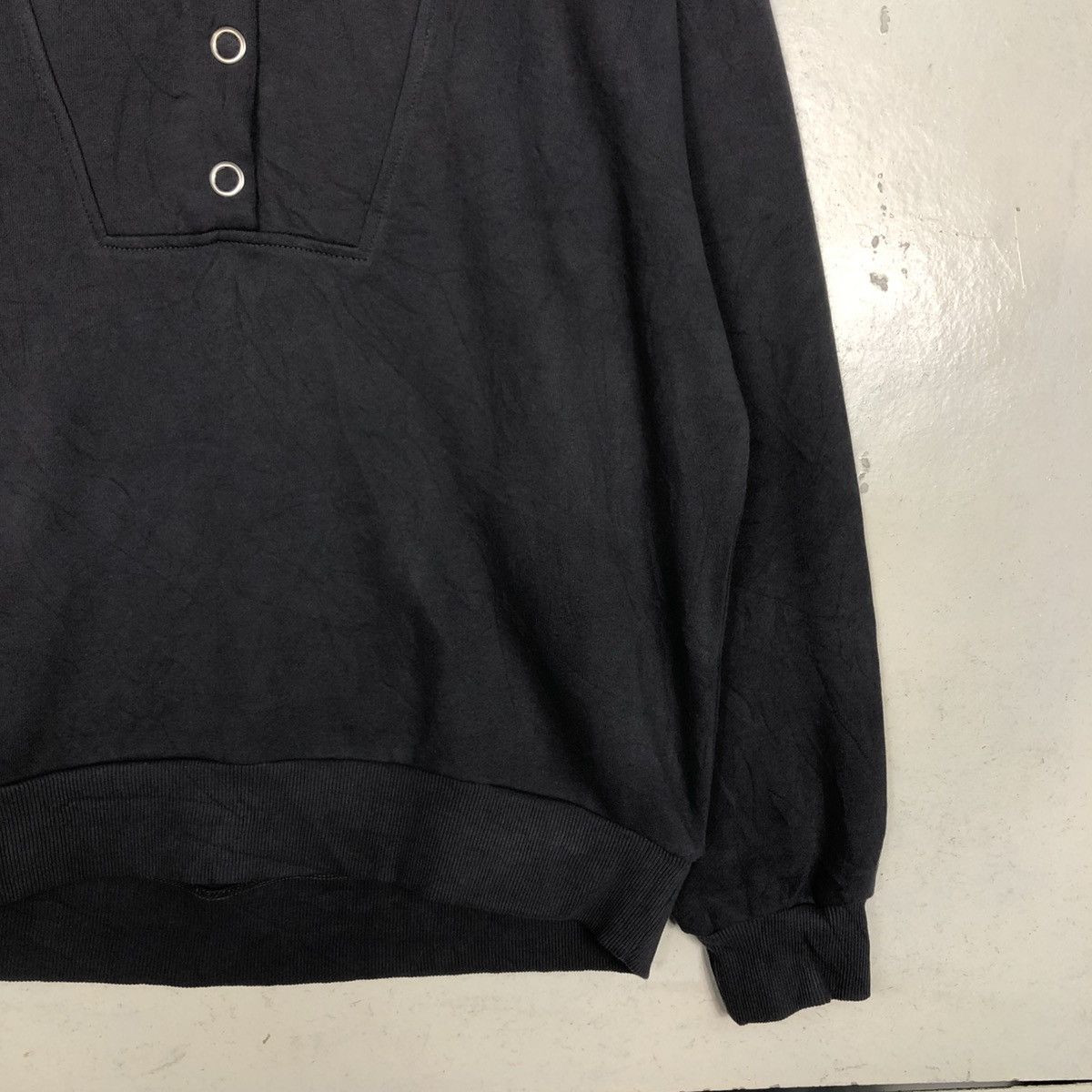 Vintage 📌Vintage Anorak Sweatshirt Snap Button Lee Size US M / EU 48-50 / 2 - 7 Thumbnail