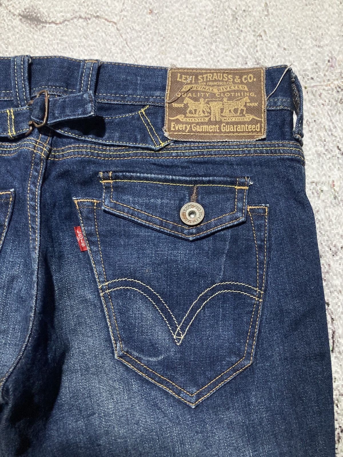 Levi's Vintage Clothing Vintage Levis Buckleback Bootcut Clawmark Flared Jeans Pants Size US 30 / EU 46 - 18 Thumbnail