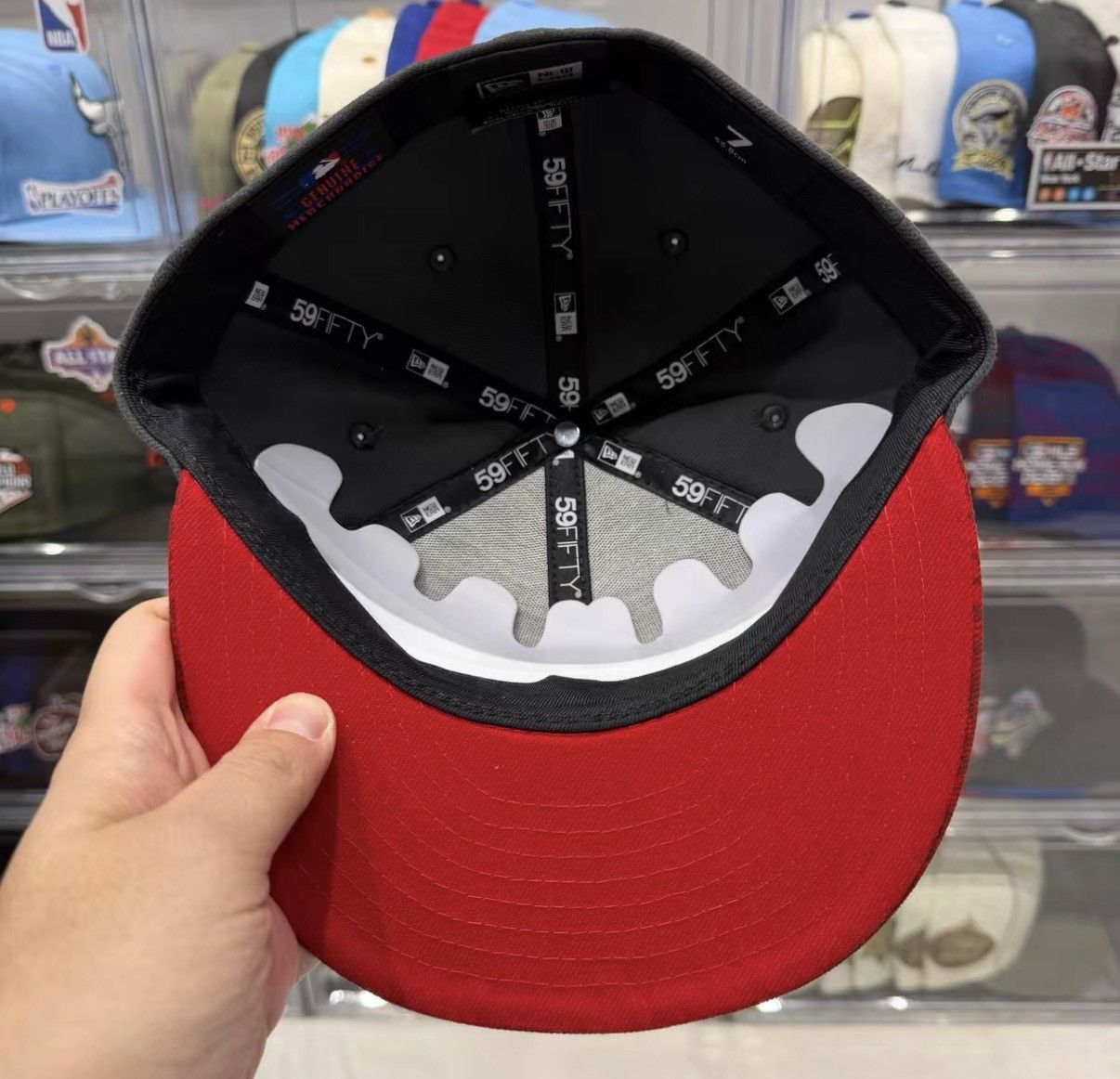 New Era New Era Los Angeles Angels Flat Brim Baseball Cap J32 Size ONE SIZE - 4 Thumbnail