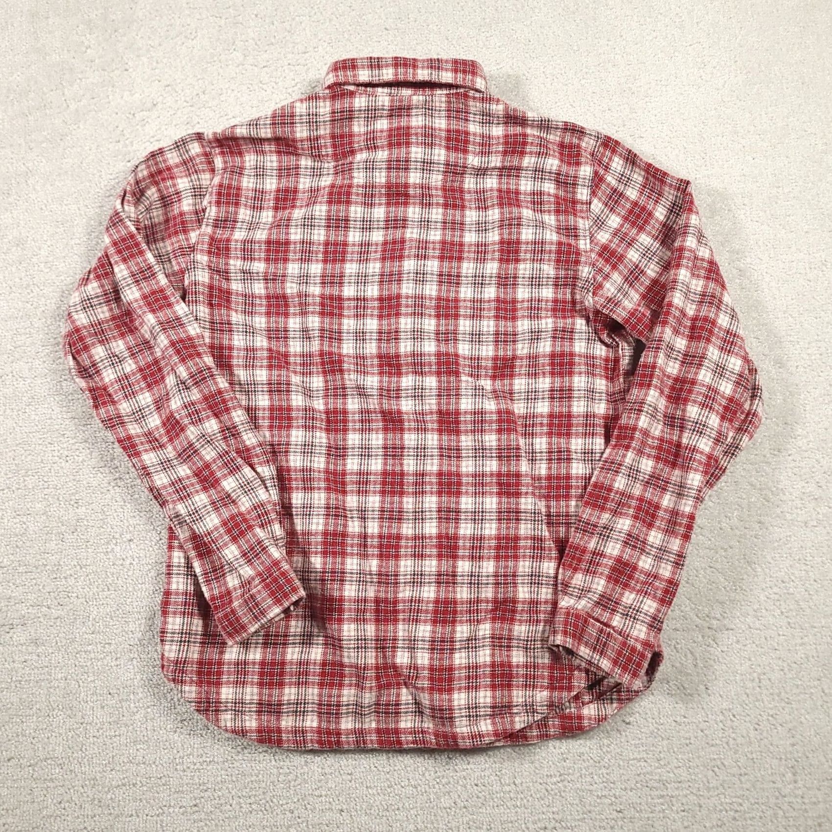 Vintage VINTAGE Woolrich Shirt Womens S Red Plaid Flannel Western Button Up Cotton Size S / US 4 / IT 40 - 7 Thumbnail