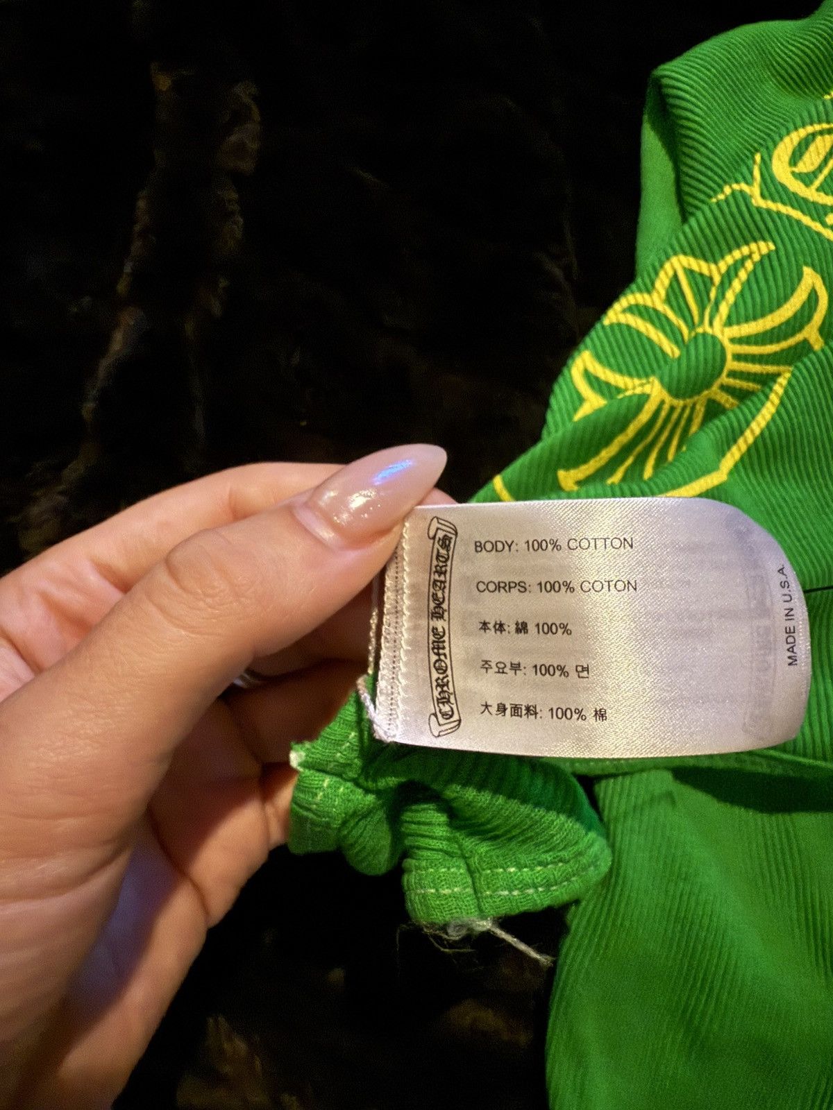 Chrome Hearts Chrome Hearts Green & Yellow Tank Top Dress Size XL / US 12-14 / IT 48-50 - 4 Thumbnail