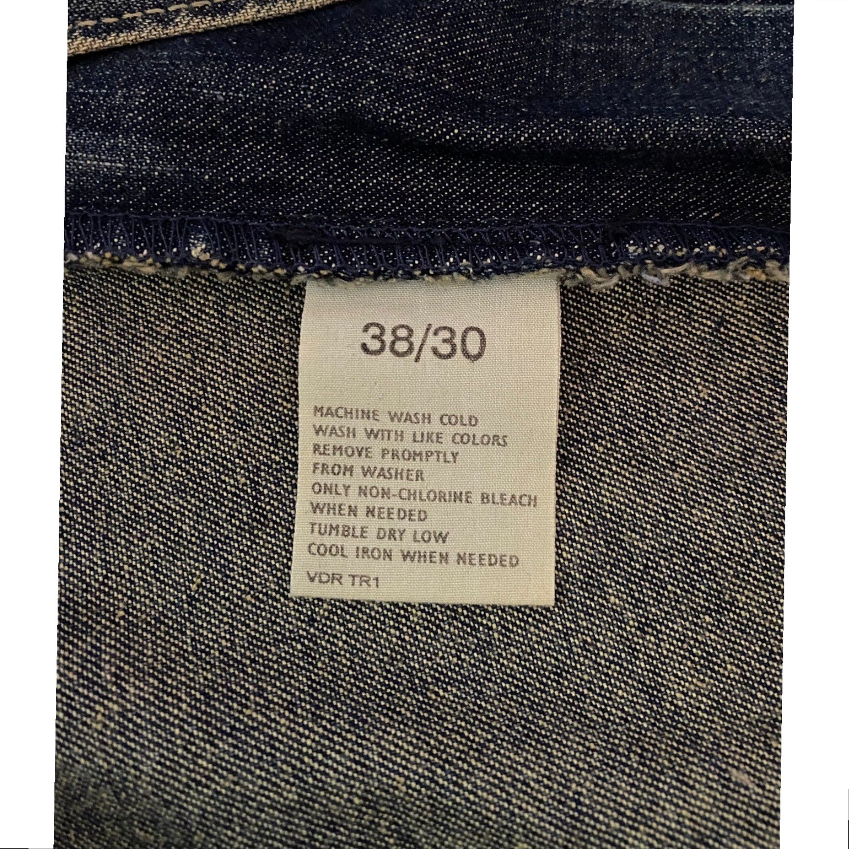 Nautica Nautica Jeans Company Men 38×30 Blue Denim Wide-Leg Jeans Size US 38 / EU 54 - 5 Thumbnail