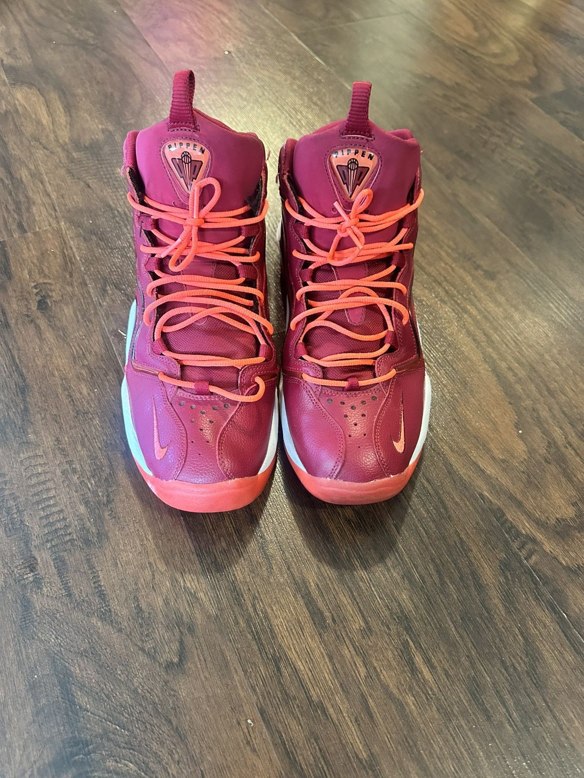 Nike Nike Air Pippen 1 “Noble Red” – Size 12 – Pre-Owned – No Box Size US 12 / EU 45 - 2 Thumbnail