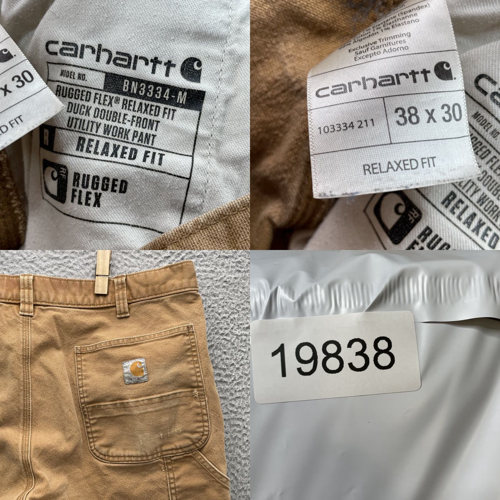 Carhartt Carhartt Double Knee Pant Men 36x28 Duck Workwear Relax Utility Y2k Rugged Flex Size US 36 / EU 52 - 9 Thumbnail