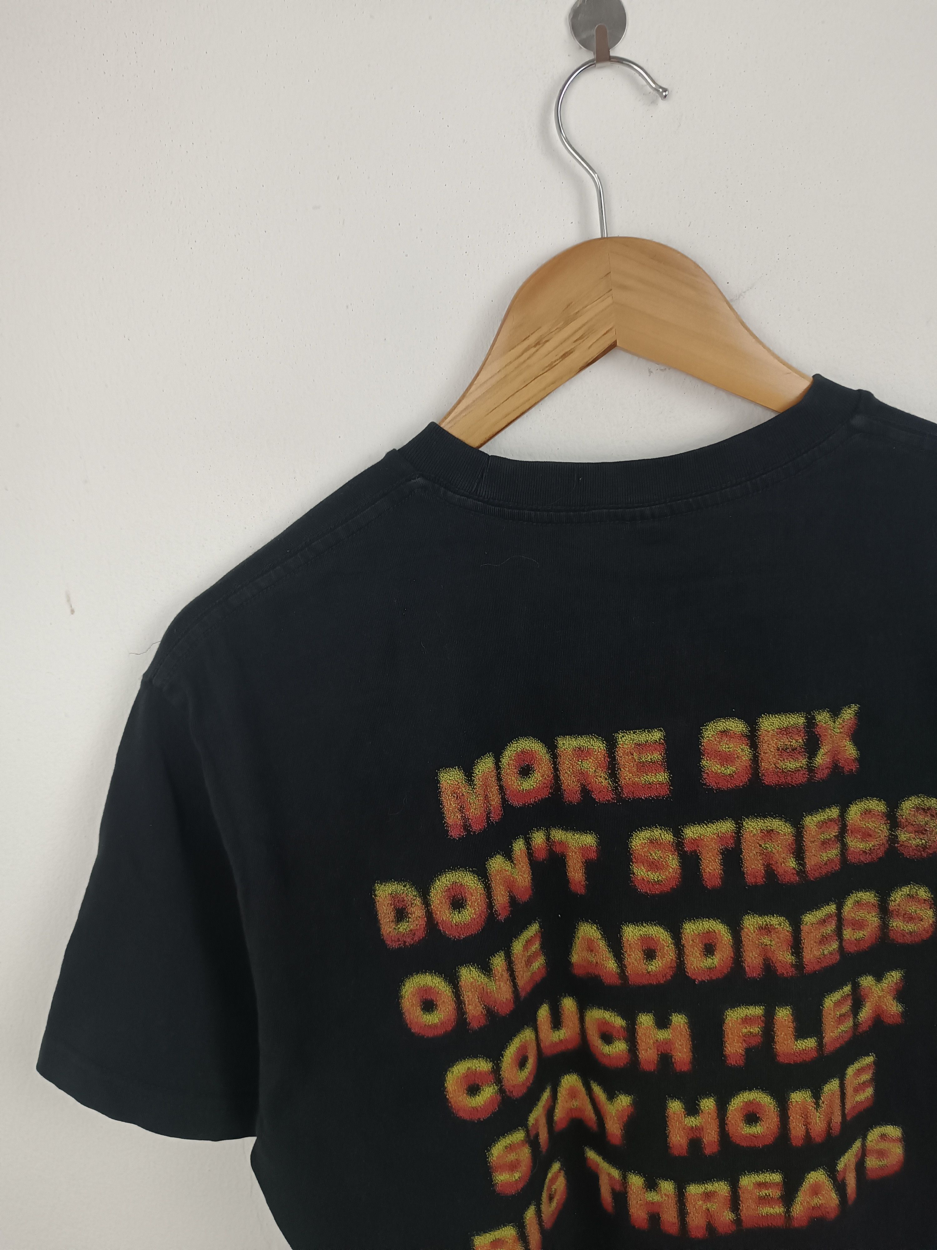 Other VINTAGE MORE SEX DONT STRESS FUNNY HUMOR ADULT TEES Size US M / EU 48-50 / 2 - 13 Thumbnail