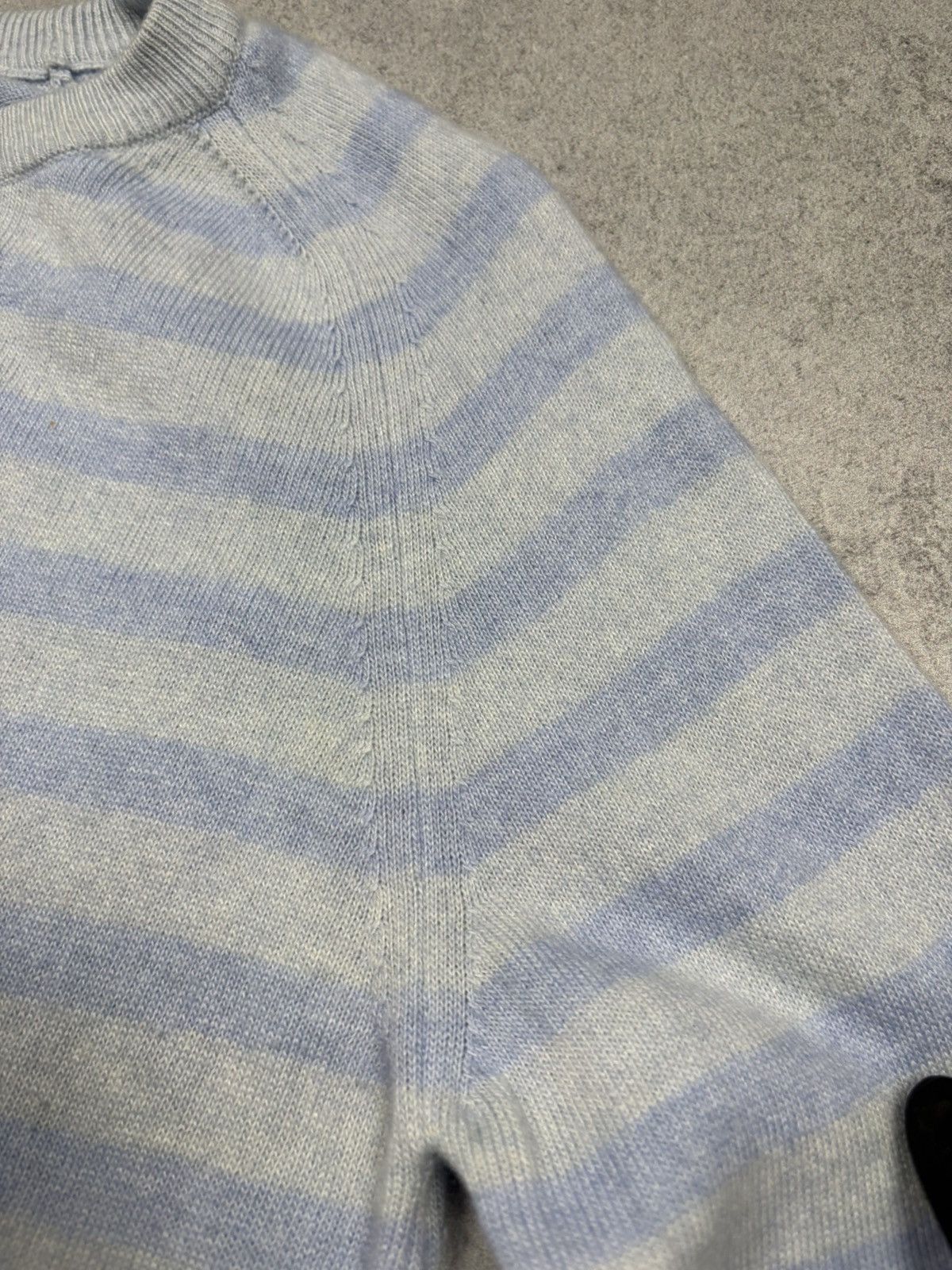 Mads Norgaard Mads Norgaard Cosy Recy Stripe Knit Sweater Light Blue S Size S / US 4 / IT 40 - 7 Thumbnail