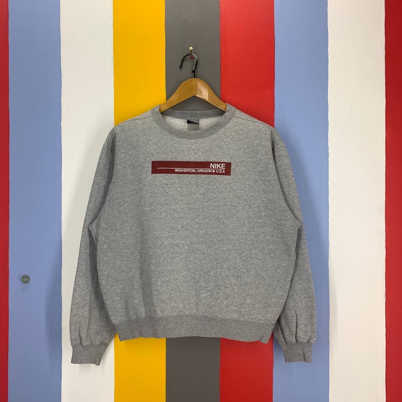 Nike × Vintage Y2K Vintage NIKE OREGON USA Sweatshirt #2459/AK Size US M / EU 48-50 / 2 - 1 Thumbnail