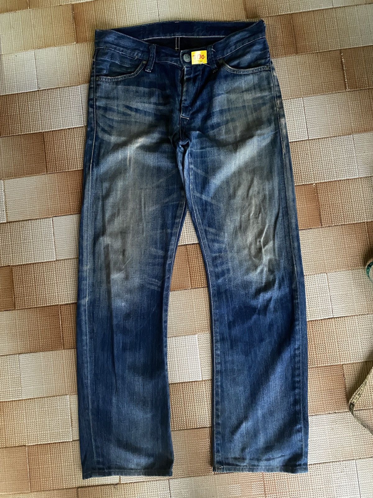 Jun Takahashi × Uniqlo Vintage uniqlo x jil sander regular fit denim Size US 29 - 2 Thumbnail