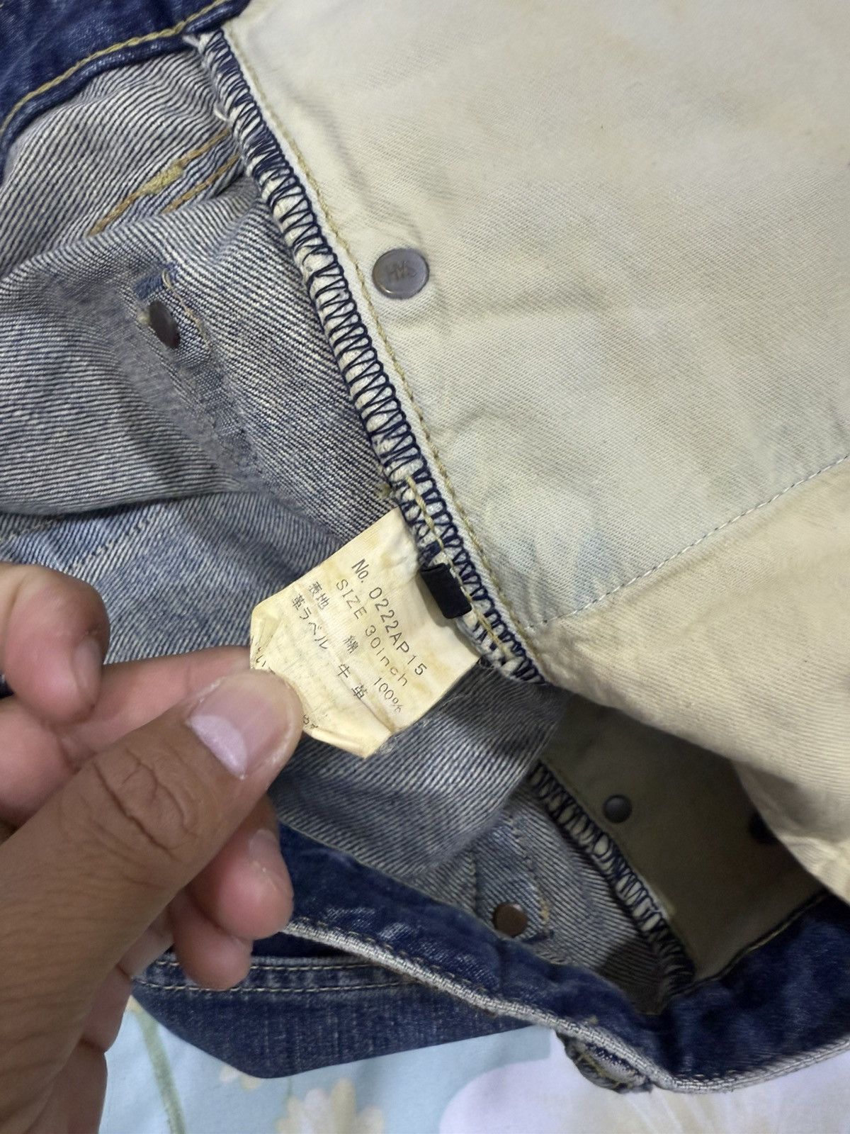 Hysteric Glamour HYSTERIC GLAMOUR SELVEDGE JAPANESE BRAND DENIM Size US 32 / EU 48 - 16 Thumbnail