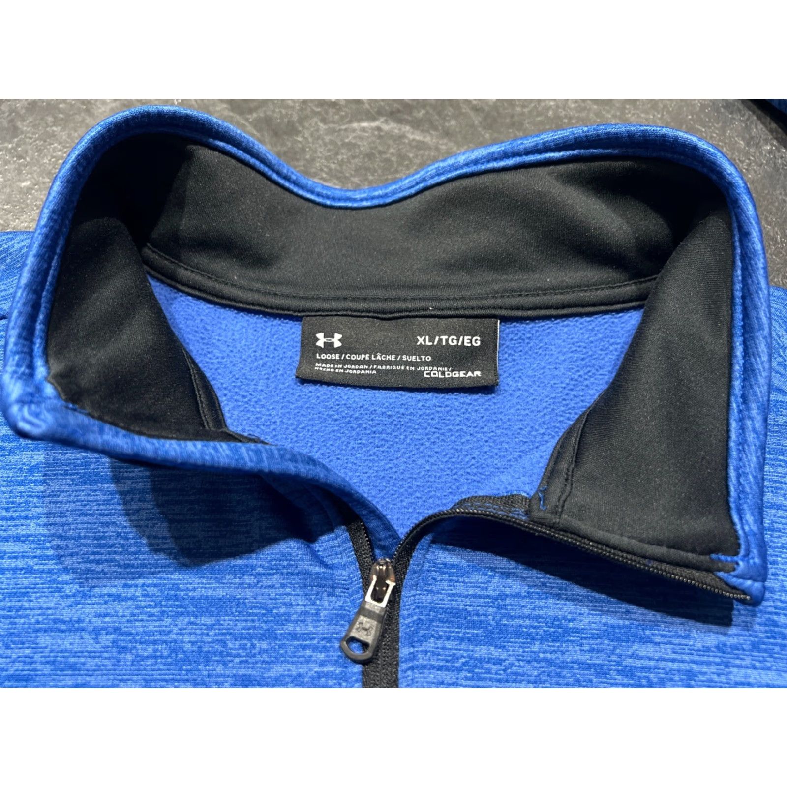 Under Armour Under Armour Men’s Armour Fleece 1/2-Zip Pullover Game Royal Blue XL Size US XL / EU 56 / 4 - 4 Thumbnail
