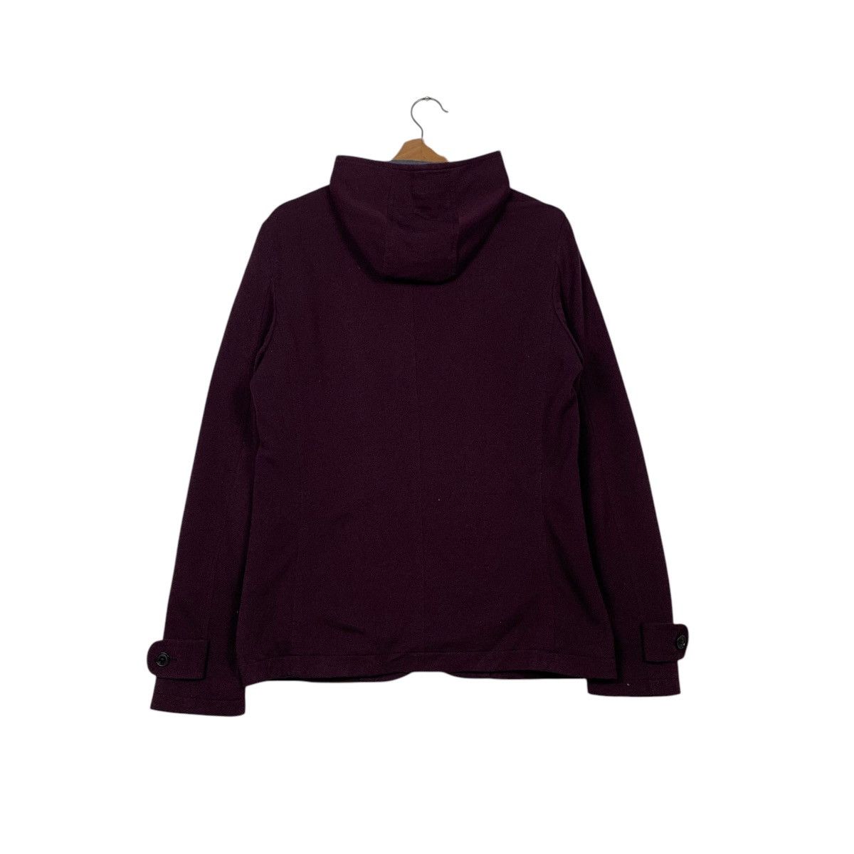 Boycott BOYCOTT Maroon Hooded Casual Jacket #2274-C101 Size US S / EU 44-46 / 1 - 7 Thumbnail