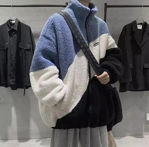 image of Avant Garde x Hype Multi Shaded Streetwear Sherpa, Men's (Size Large)