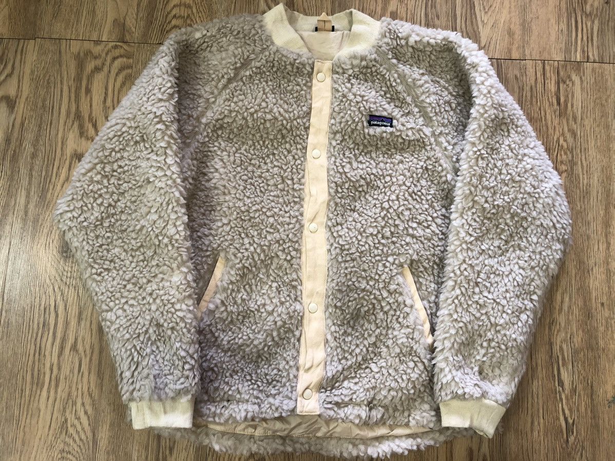 Patagonia × Vintage Patagonia rough fleece jacket Size US L / EU 52-54 / 3 - 5 Thumbnail