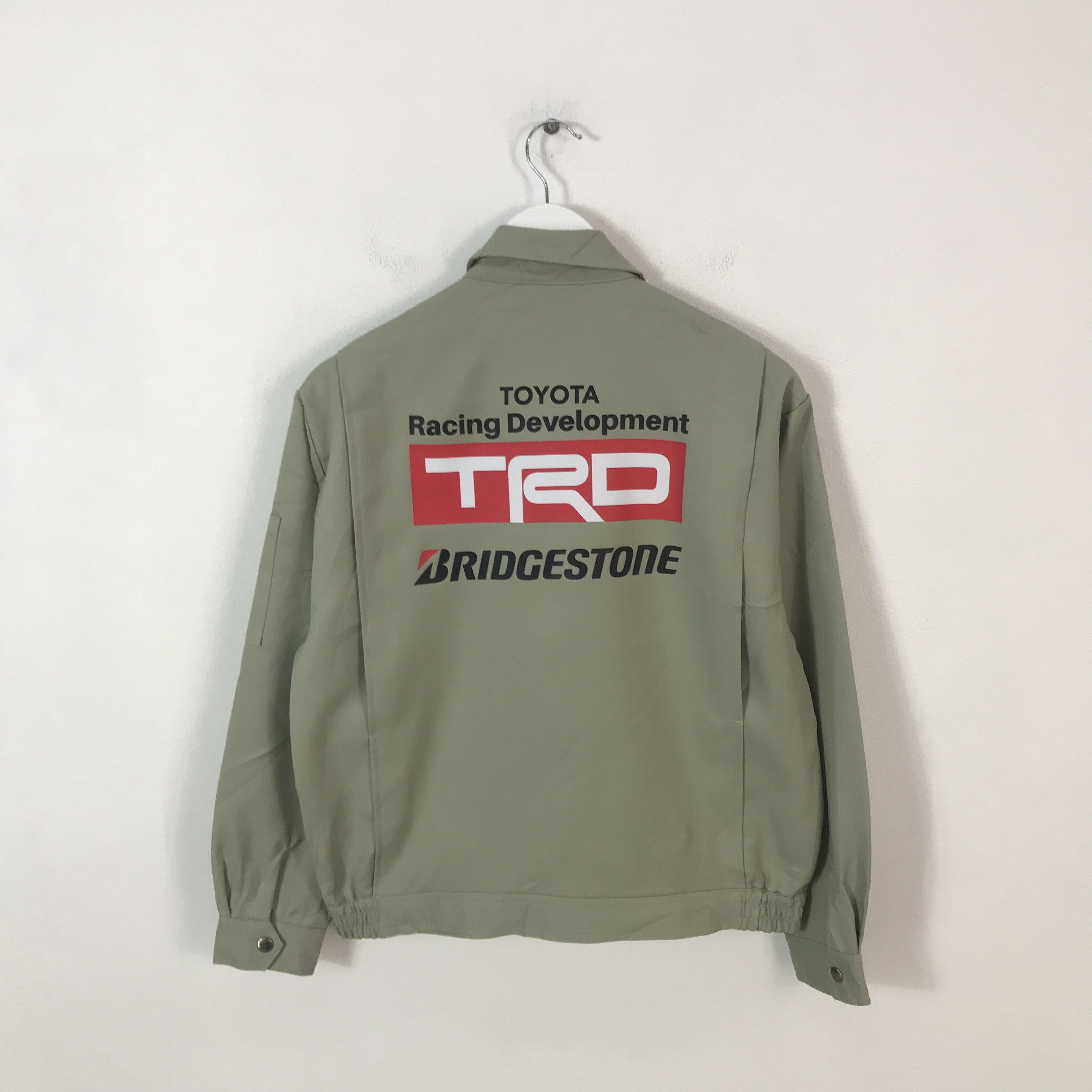 Japanese Brand Toyota trd racing x Bridgestone Custom Worker Japan jacket Size US M / EU 48-50 / 2 - 1 Thumbnail
