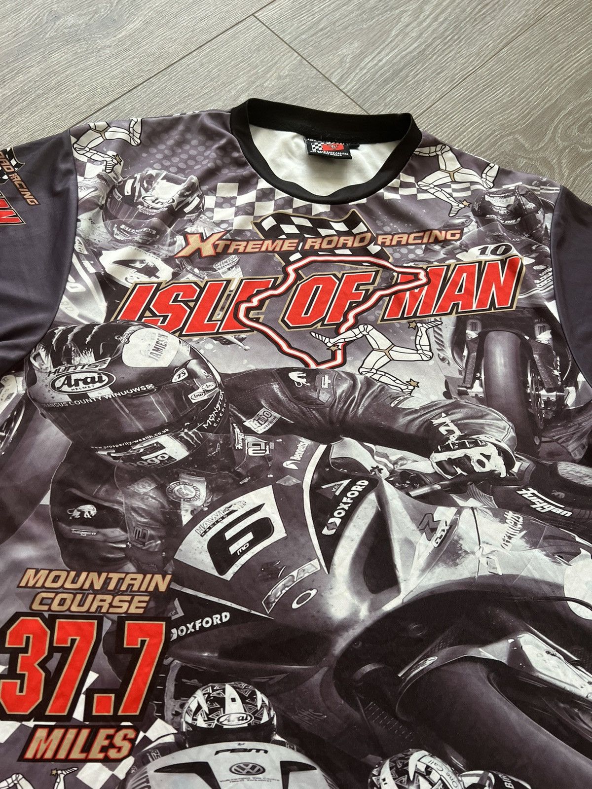 Other 💥 RACING Tee Shirt Moto isle of man Size US M / EU 48-50 / 2 - 5 Thumbnail