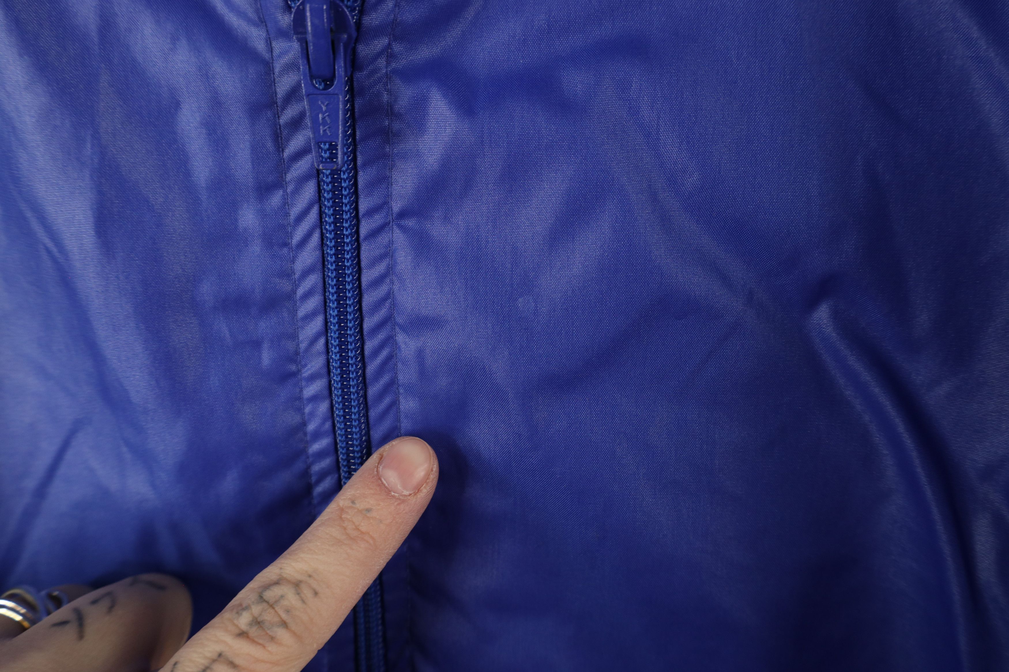Vintage Vintage 90s Streetwear Block Full Zip Windbreaker Jacket Size US L / EU 52-54 / 3 - 4 Thumbnail