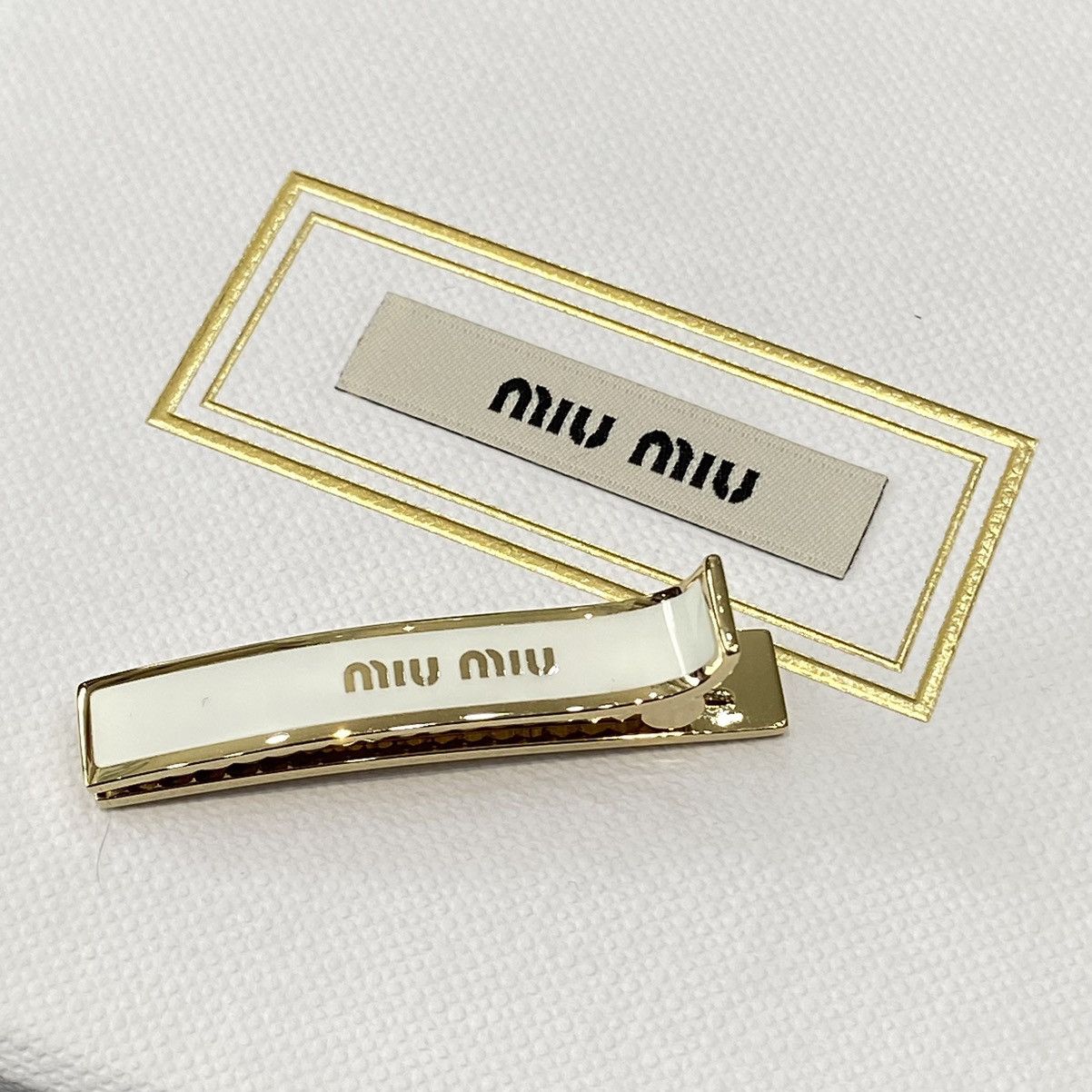 Miu Miu MIU MIU Hair Clip Size ONE SIZE - 2 Thumbnail