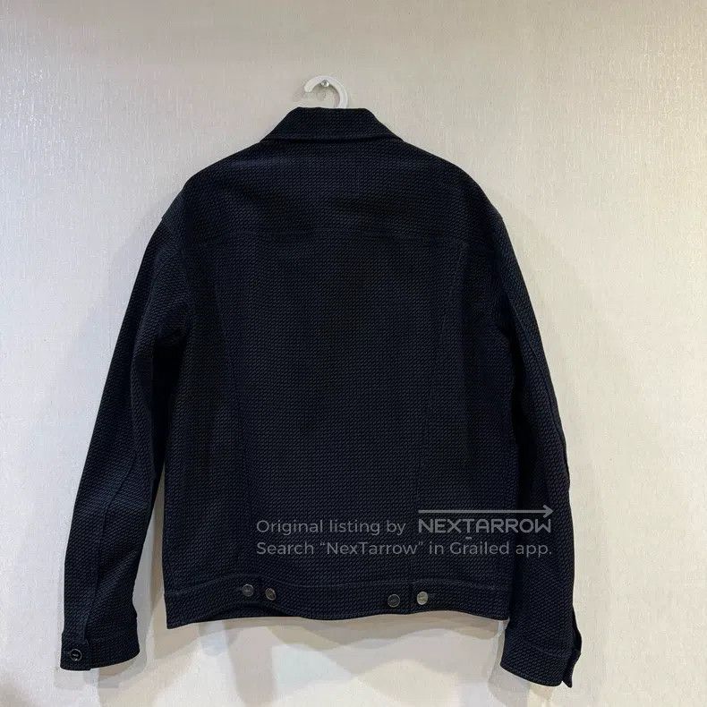 Fendi Fendi Men's Full OFF Logo Fleece Denim Jacket Size US S / EU 44-46 / 1 - 2 Thumbnail