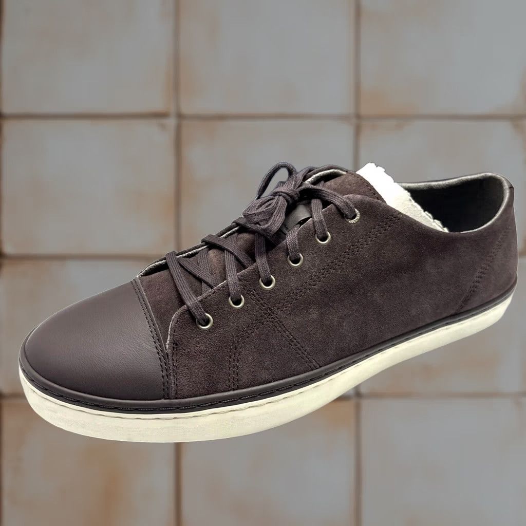 Cole Haan Cole Haan Falmouth Sport Oxford Mens Size 13 M Sneaker Java Suede Black Leather Comfort Sneakers Size US 13 / EU 46 - 1 Thumbnail