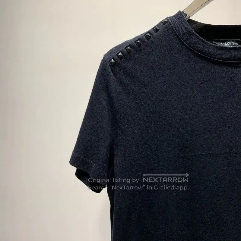 Valentino Valentino Men's Black Cotton T-Shirt . Size US XS / EU 42 / 0 - 5 Thumbnail