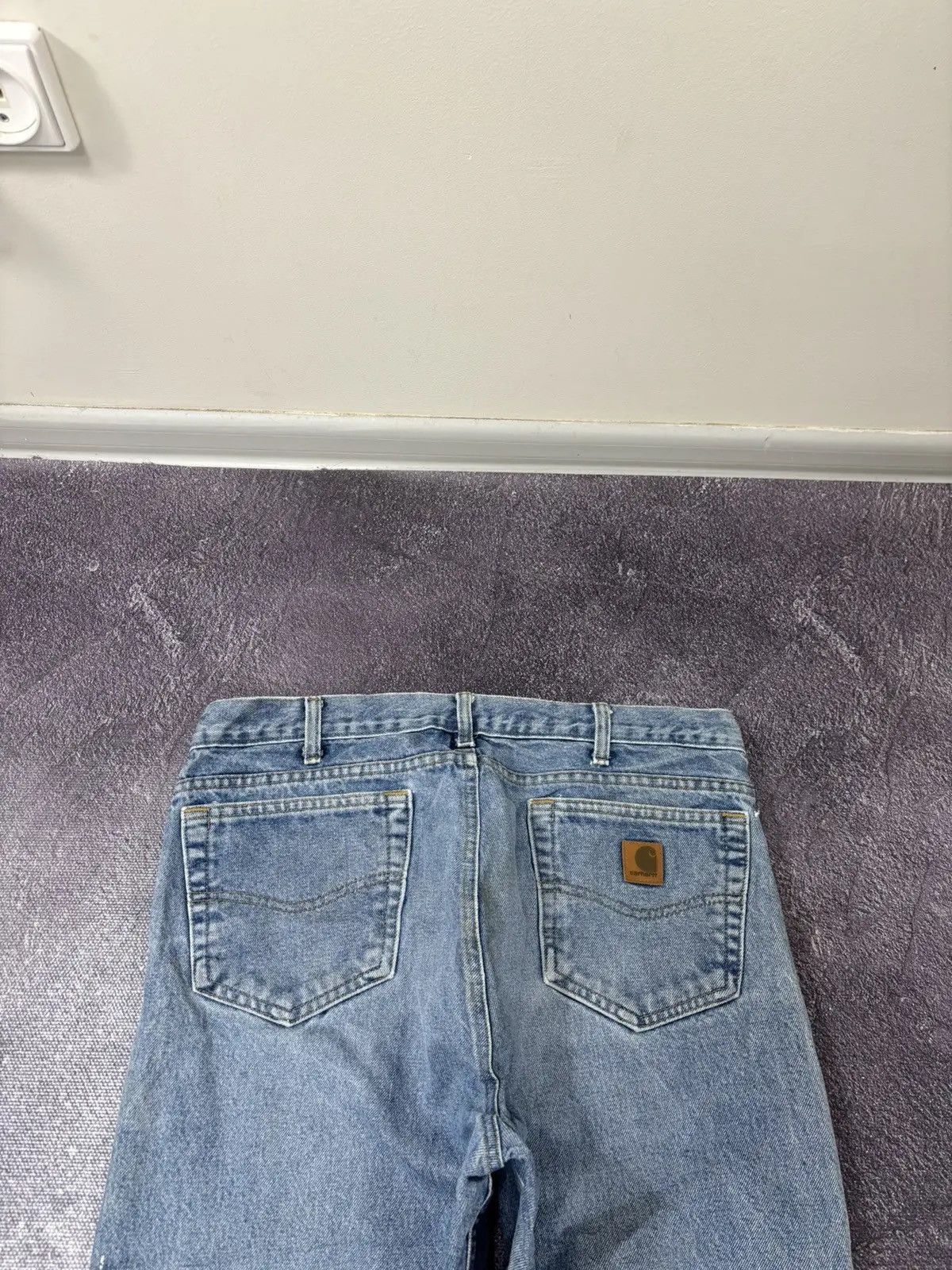 Carhartt × Vintage Vintage Carhartt USA Traditional Fit Denim Work Hype Jeans Size US 34 / EU 50 - 5 Thumbnail