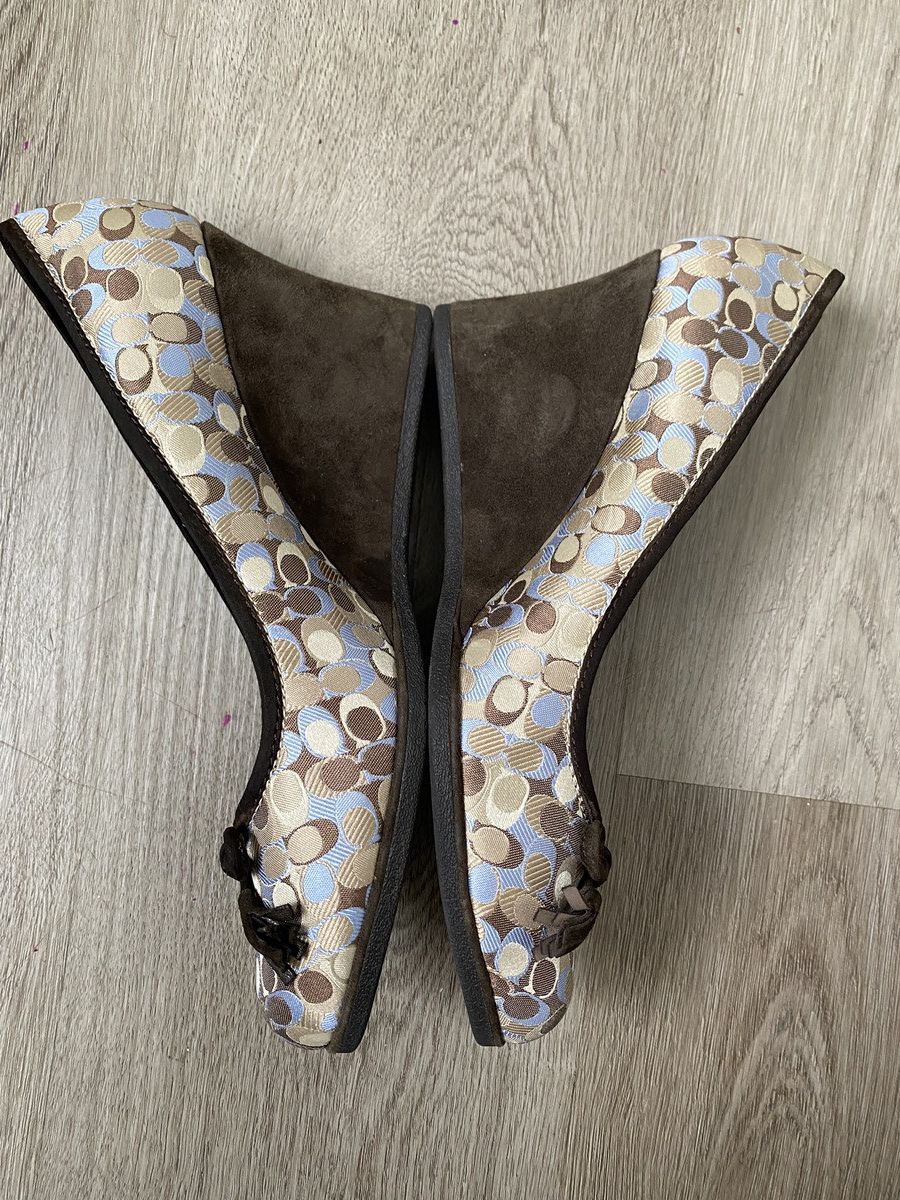 Coach Coach Irene mini C wedges. Size US 8 / IT 38 - 3 Thumbnail