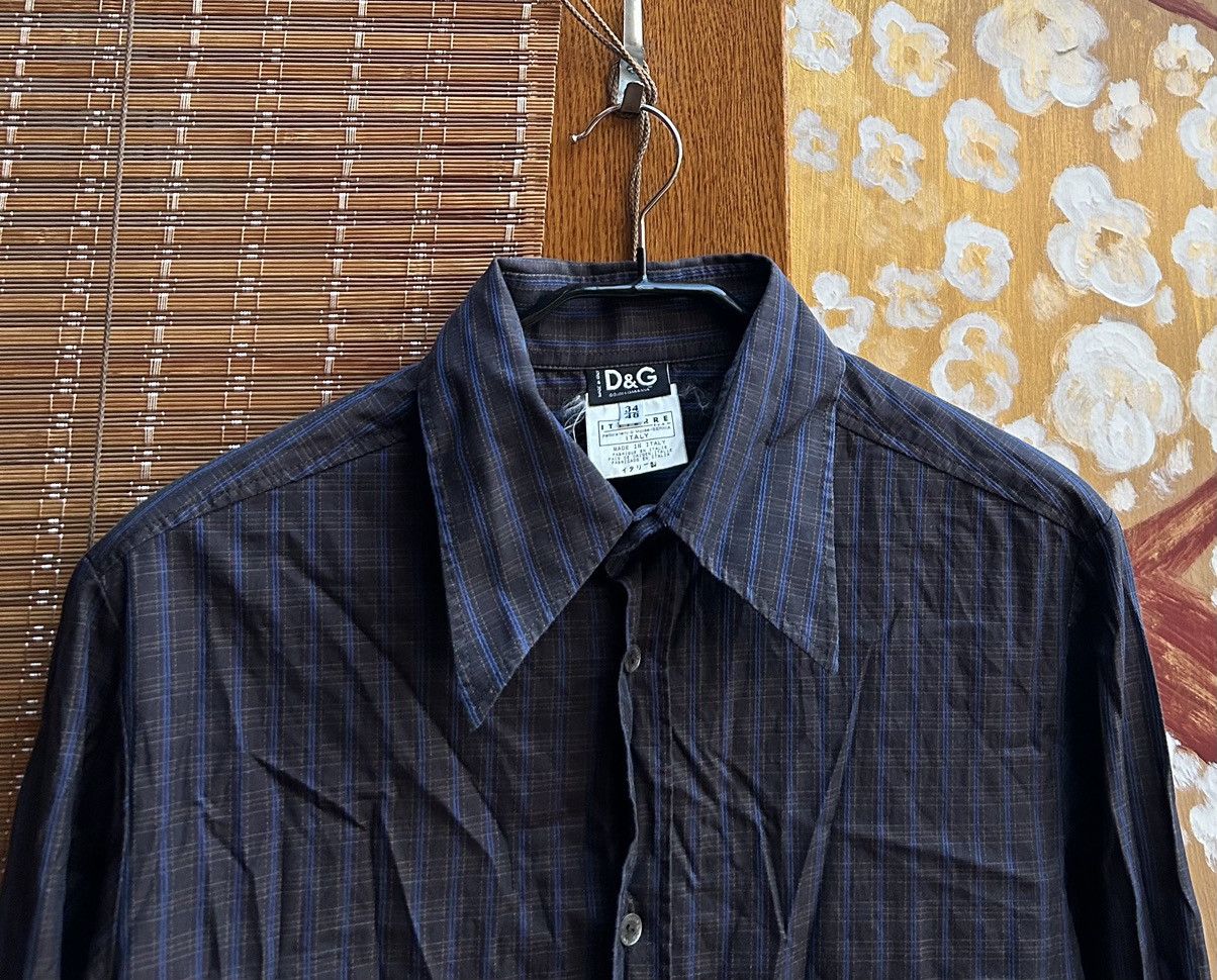 Dolce & Gabbana × Vintage Vintage Dolce & Gabbana Plaid Long Sleeve Shirt Size US M / EU 48-50 / 2 - 3 Thumbnail