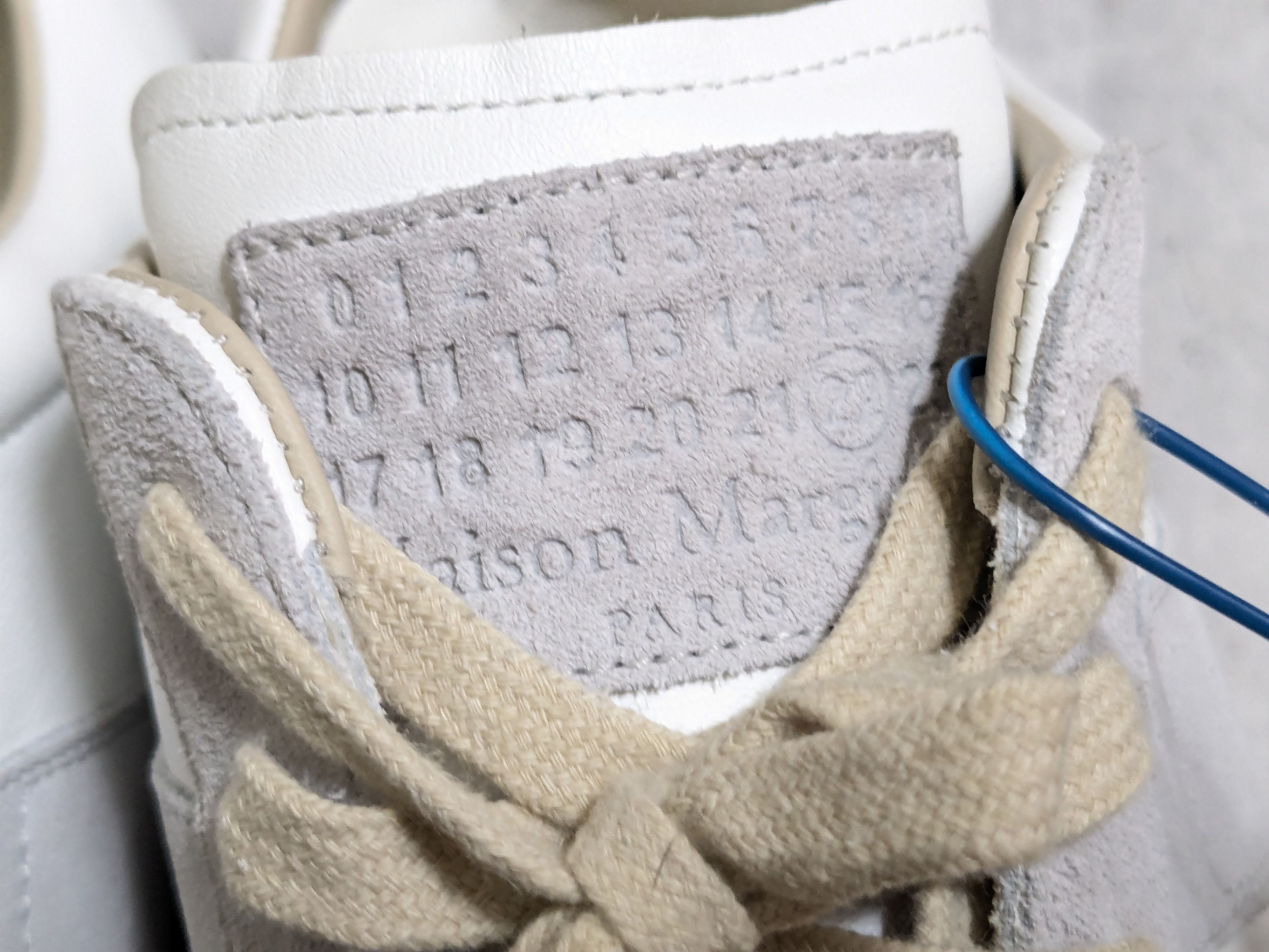 Maison Margiela Maison Margiela GAT Replica White Gray 11 44 Low Top Size US 11 / EU 44 - 8 Thumbnail