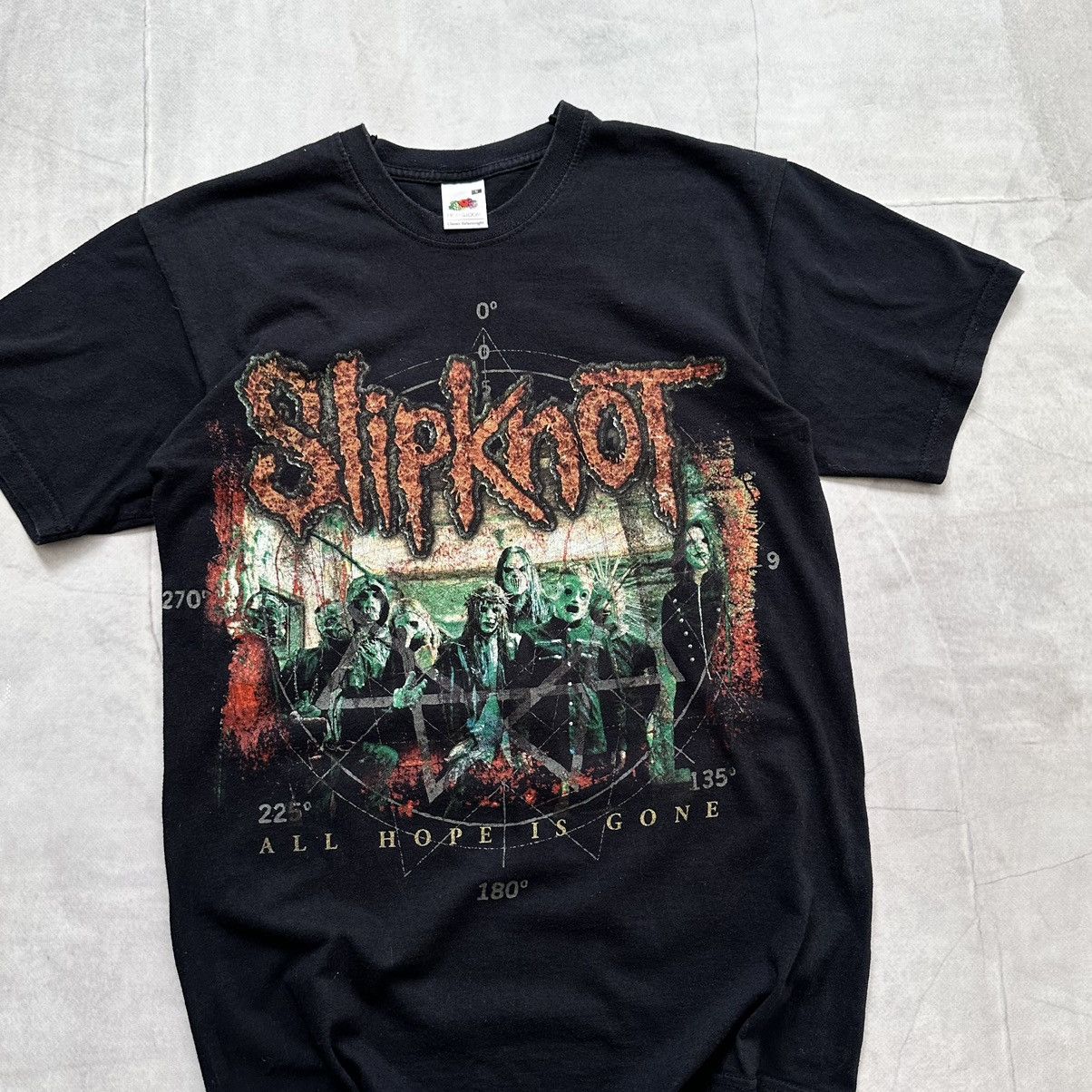 Band Tees × Vintage Vintage Slipknot All Hope Is Gone T Shirt Deftones Vibe Size US S / EU 44-46 / 1 - 2 Thumbnail