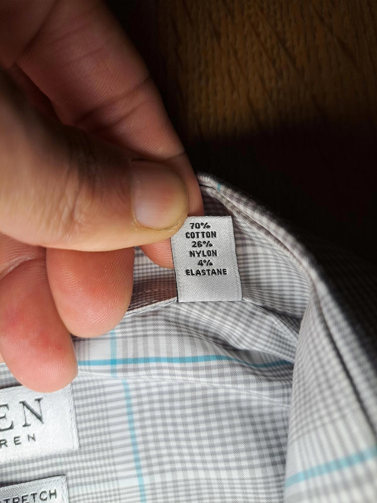 Polo Ralph Lauren Ralph Lauren Dress Shirt Mens Small 14.5-32/33 Gray Plaid Size 36R - 4 Thumbnail