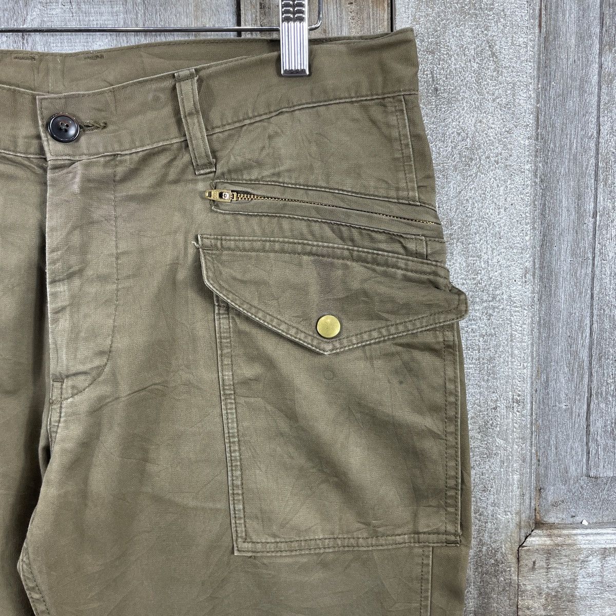 Journal Standard × Vintage Vintage Journal Standard Faded Cargo Bush Pants Size US 35 - 5 Thumbnail