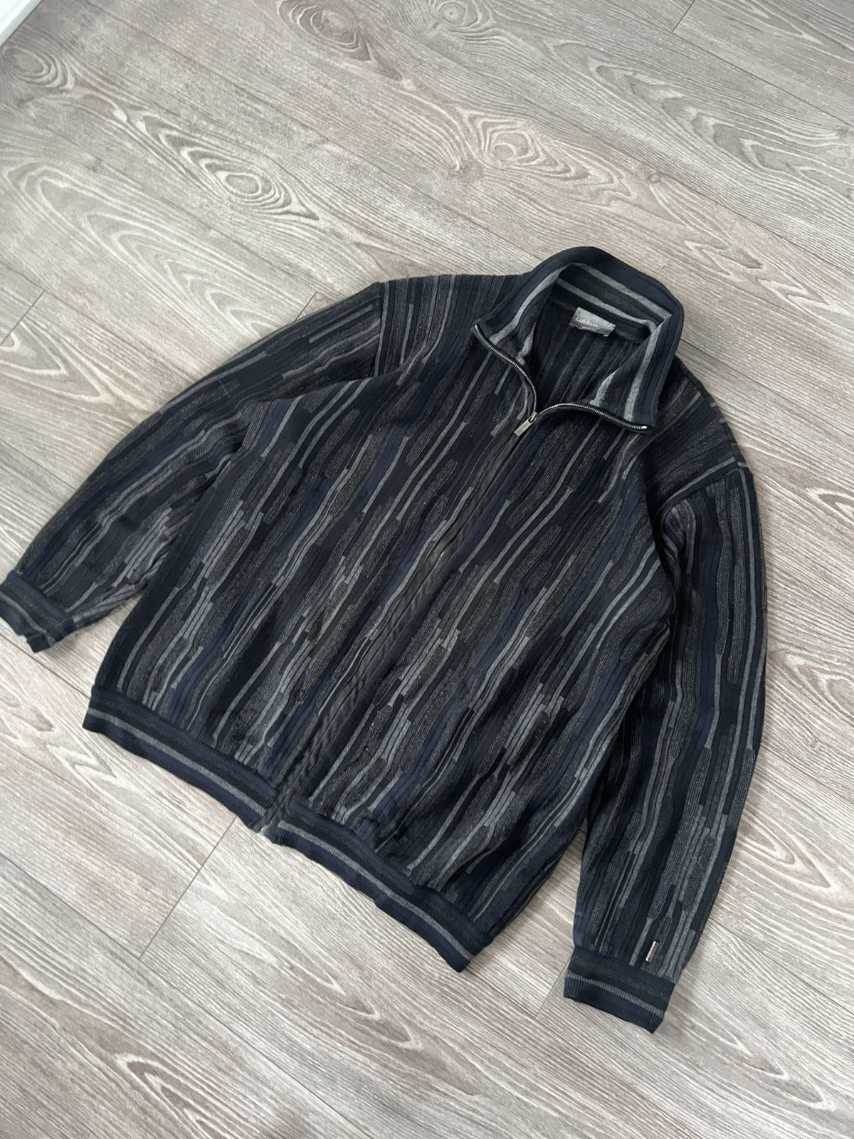 Carlo Colucci ‼️Vintage Carlo Colucci Metal Logo Designer Zip Sweatshirt‼️ Size US XL / EU 56 / 4 - 21 Thumbnail