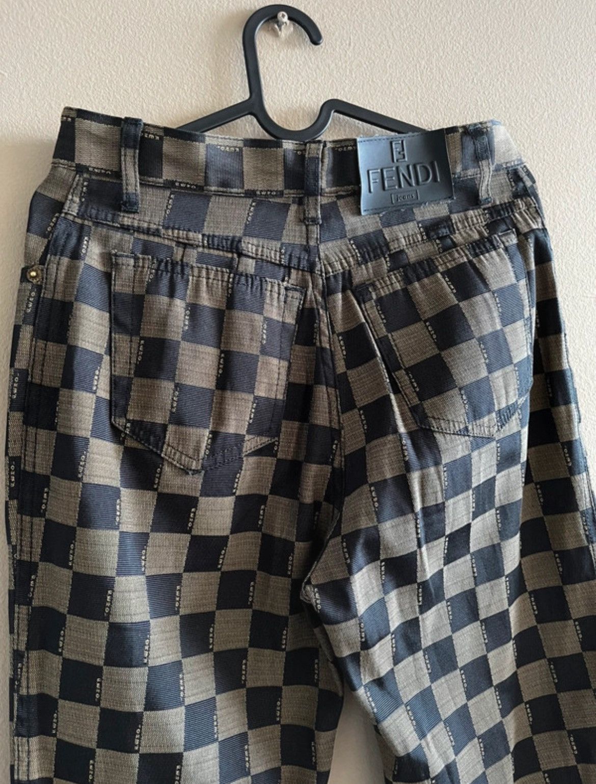 Fendi Vintage Fendi Zucca Monogram Jeans Pants Size US 31 - 6 Thumbnail
