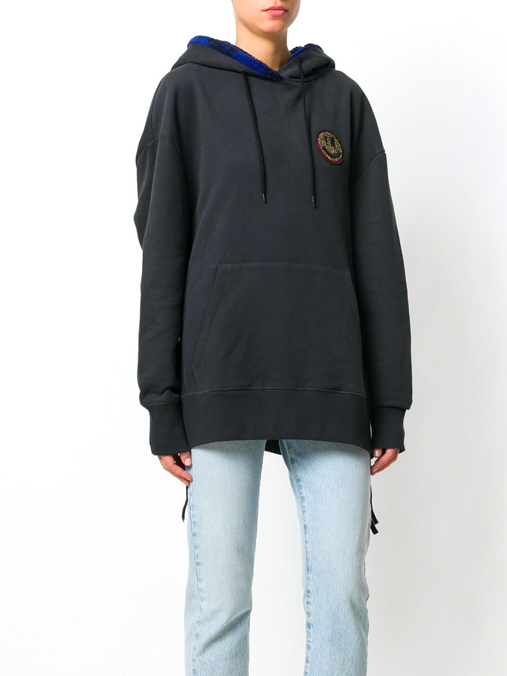Tommy Hilfiger TOMMY HILFIGER COLLECTION Rock printed boyfriend hoodie Size S / US 4 / IT 40 - 12 Thumbnail