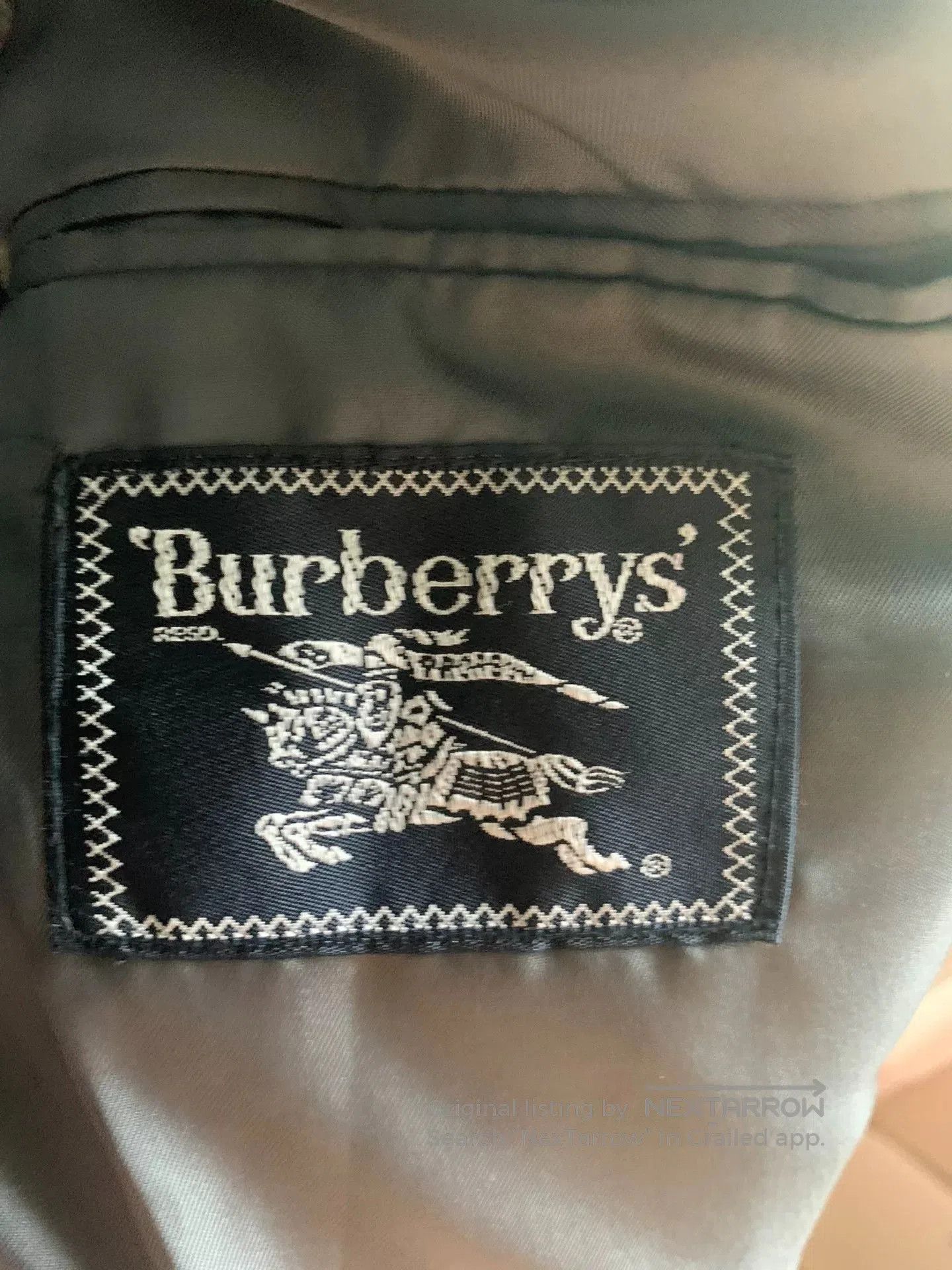 Burberry Burberry Gray Double-Breasted Wool Blazer. Size US M / EU 48-50 / 2 - 3 Thumbnail