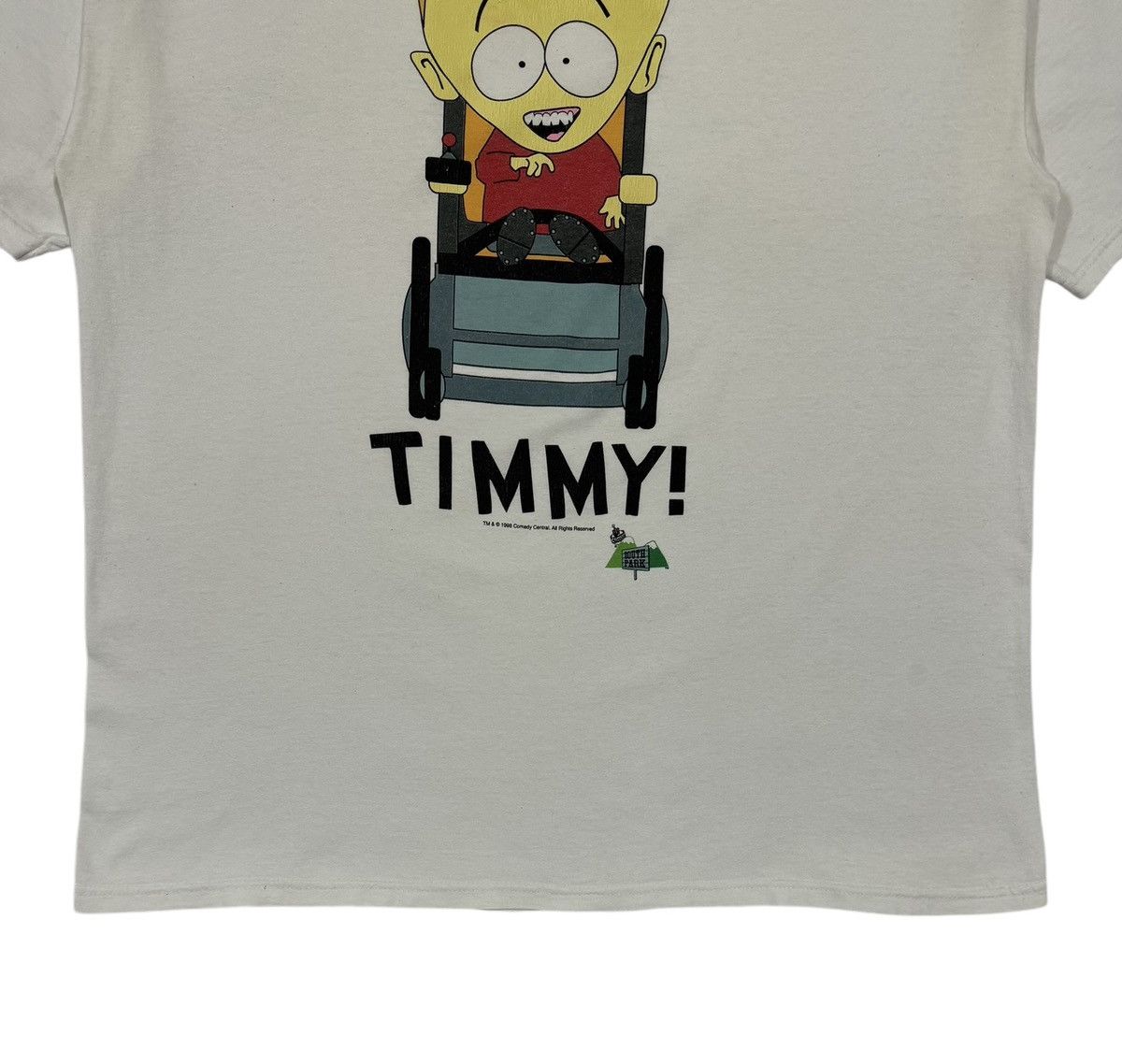 Vintage Vtg🔥1998 Timmy South Park Promo Movie Tee Size US XL / EU 56 / 4 - 4 Thumbnail