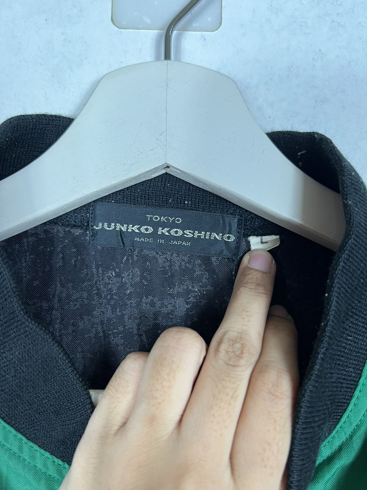 Hiroko Koshino Homme × Junko Shimada × Mr. Junko 🔥 JUNKO KOSHINO TOKYO FASHION SHOW BOMBER JACKET MADE IN JPN Size US L / EU 52-54 / 3 - 13 Thumbnail