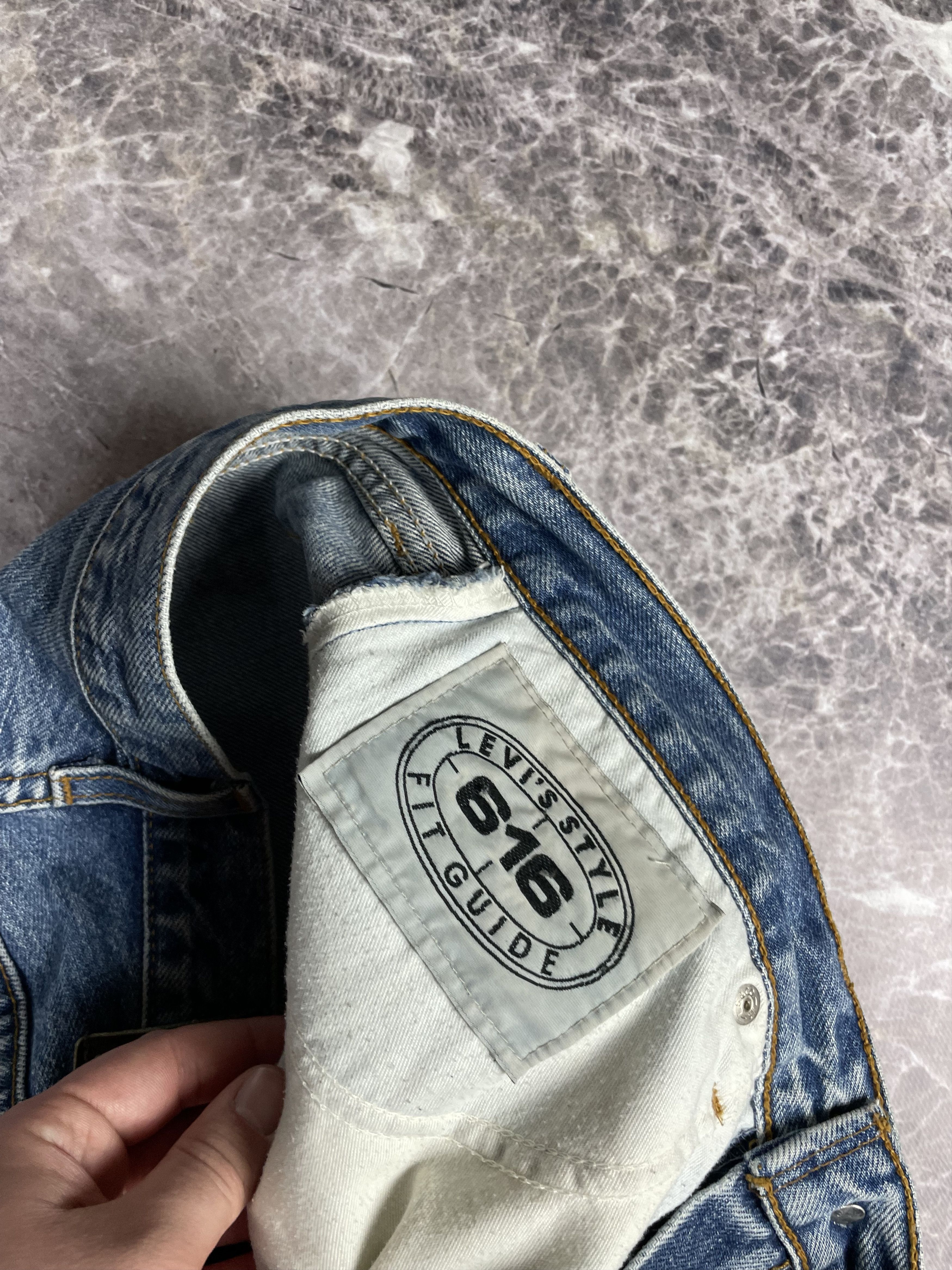 Levi's LEVIS 616 Vintage Made in UK Jeans Denim Size US 34 / EU 50 - 9 Thumbnail